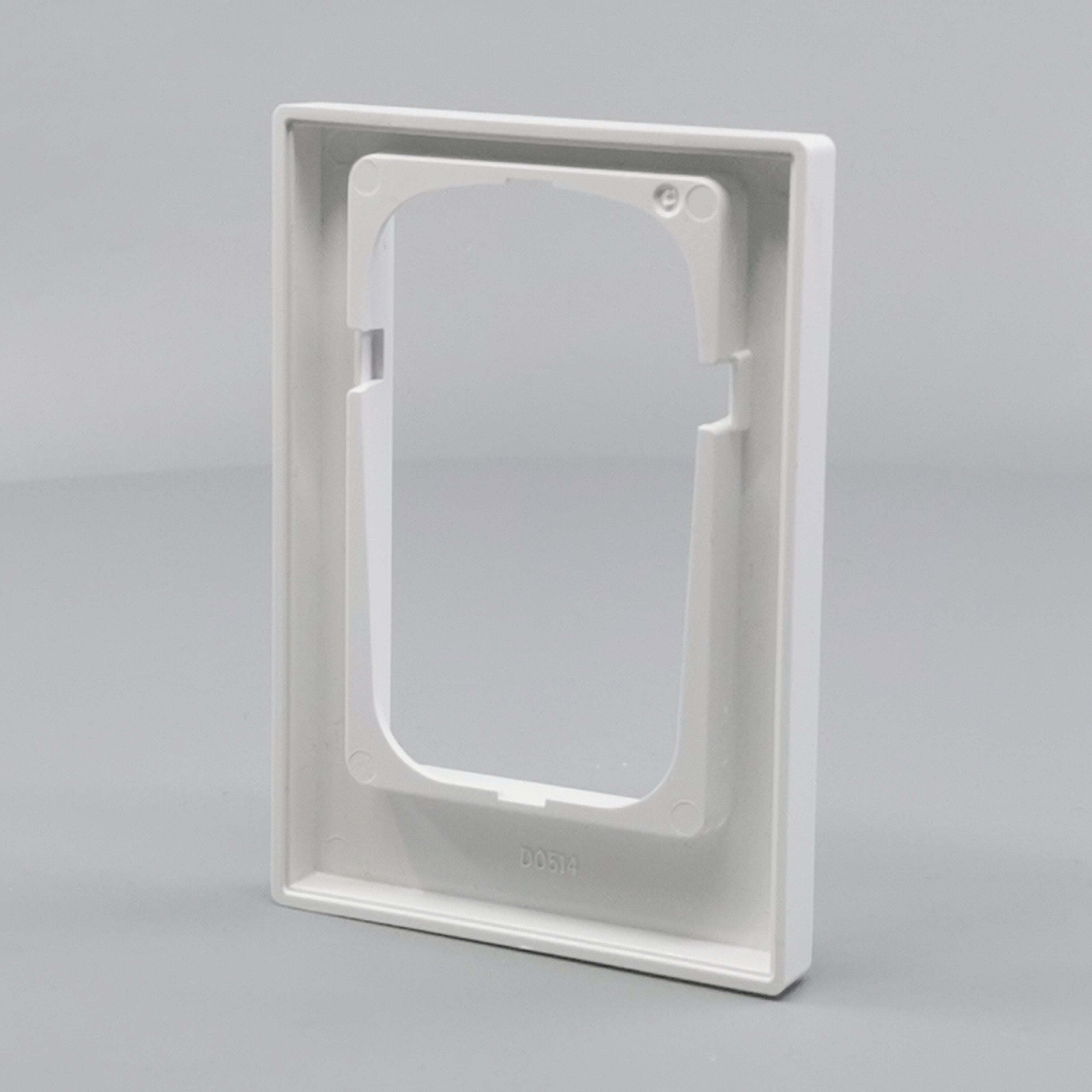 LK Fuga ramme Baseline 68 1½m asymmetrisk - hvid