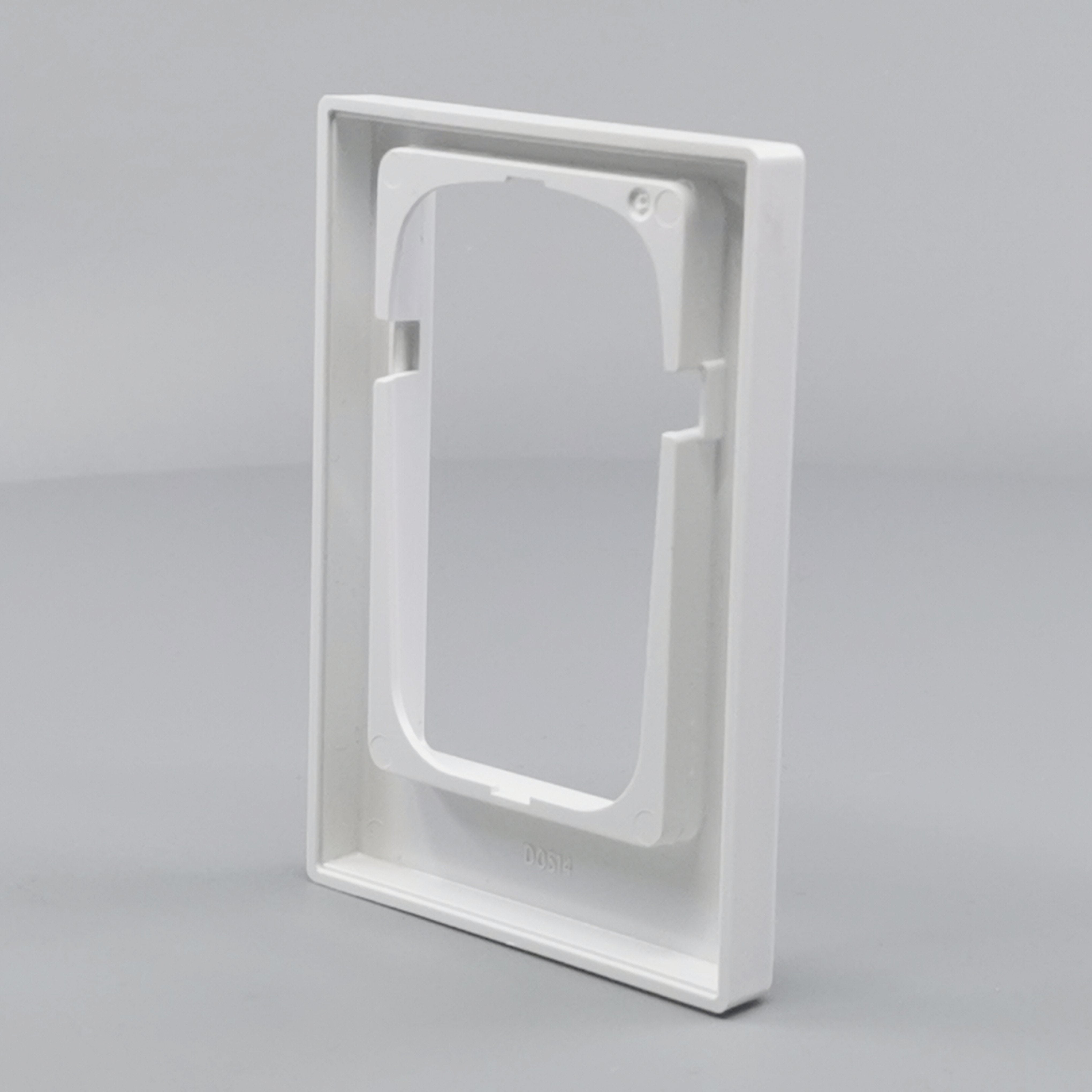 LK Fuga ramme Baseline 68 1½m asymmetrisk - hvid