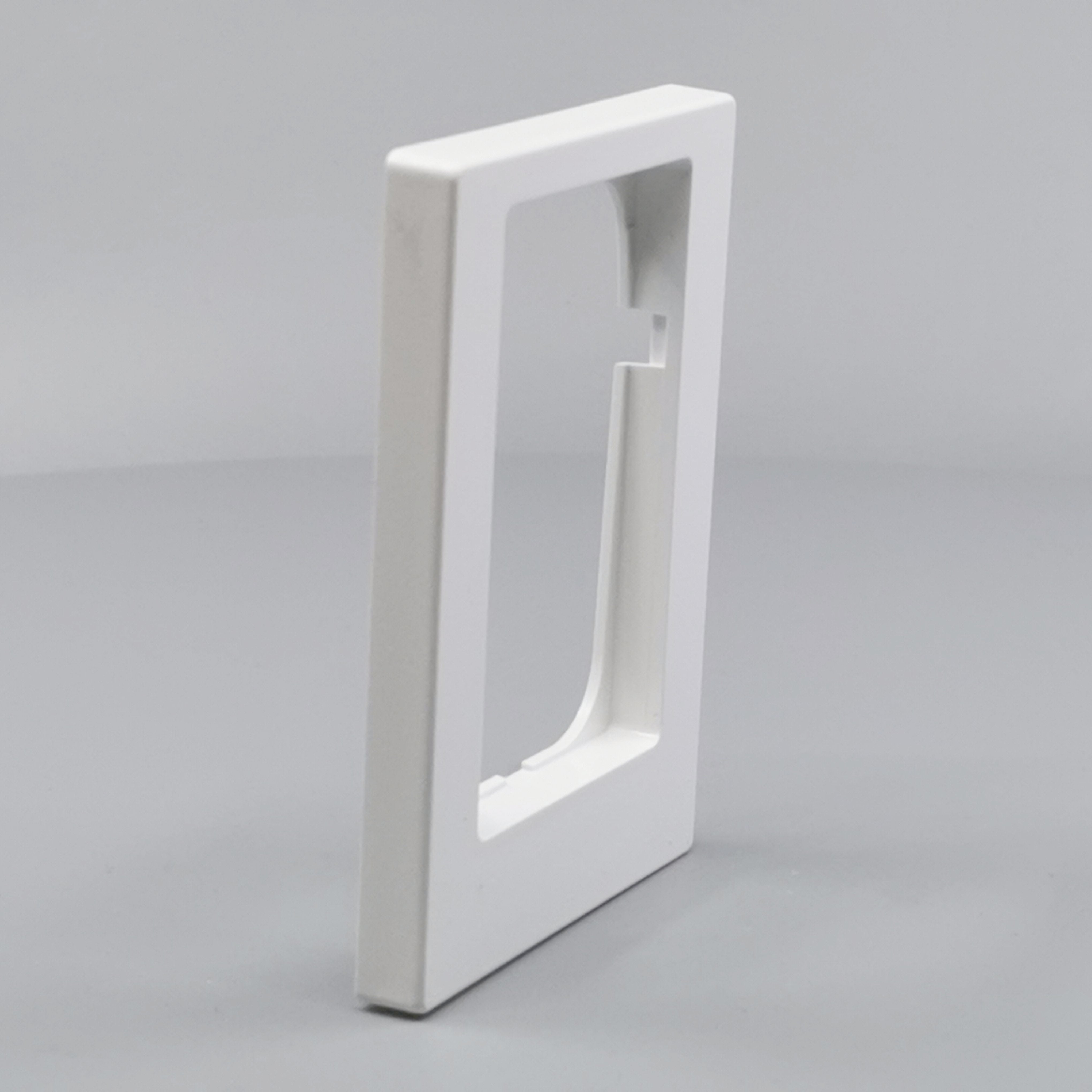 LK Fuga ramme Baseline 68 1½m asymmetrisk - hvid