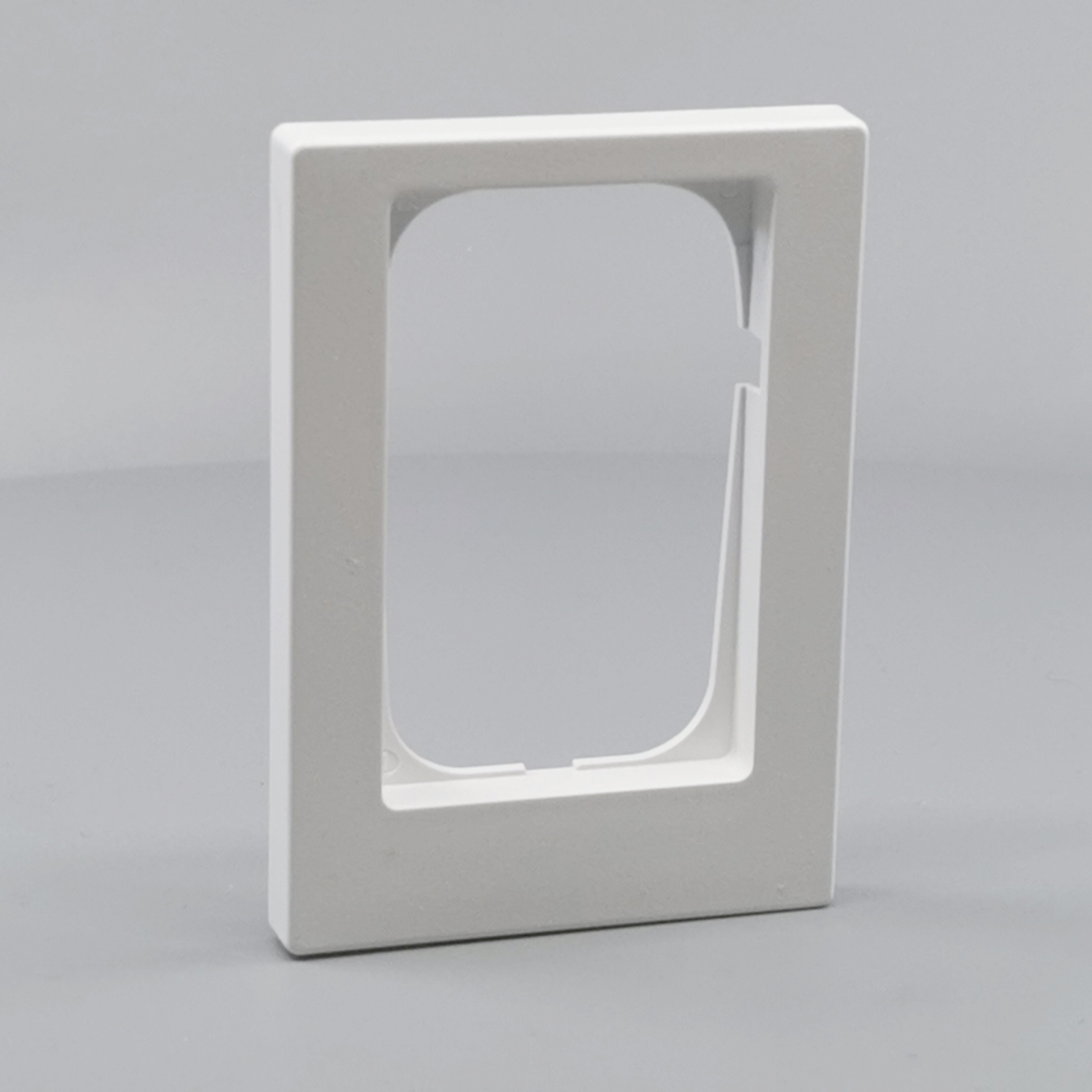 LK Fuga ramme Baseline 68 1½m asymmetrisk - hvid