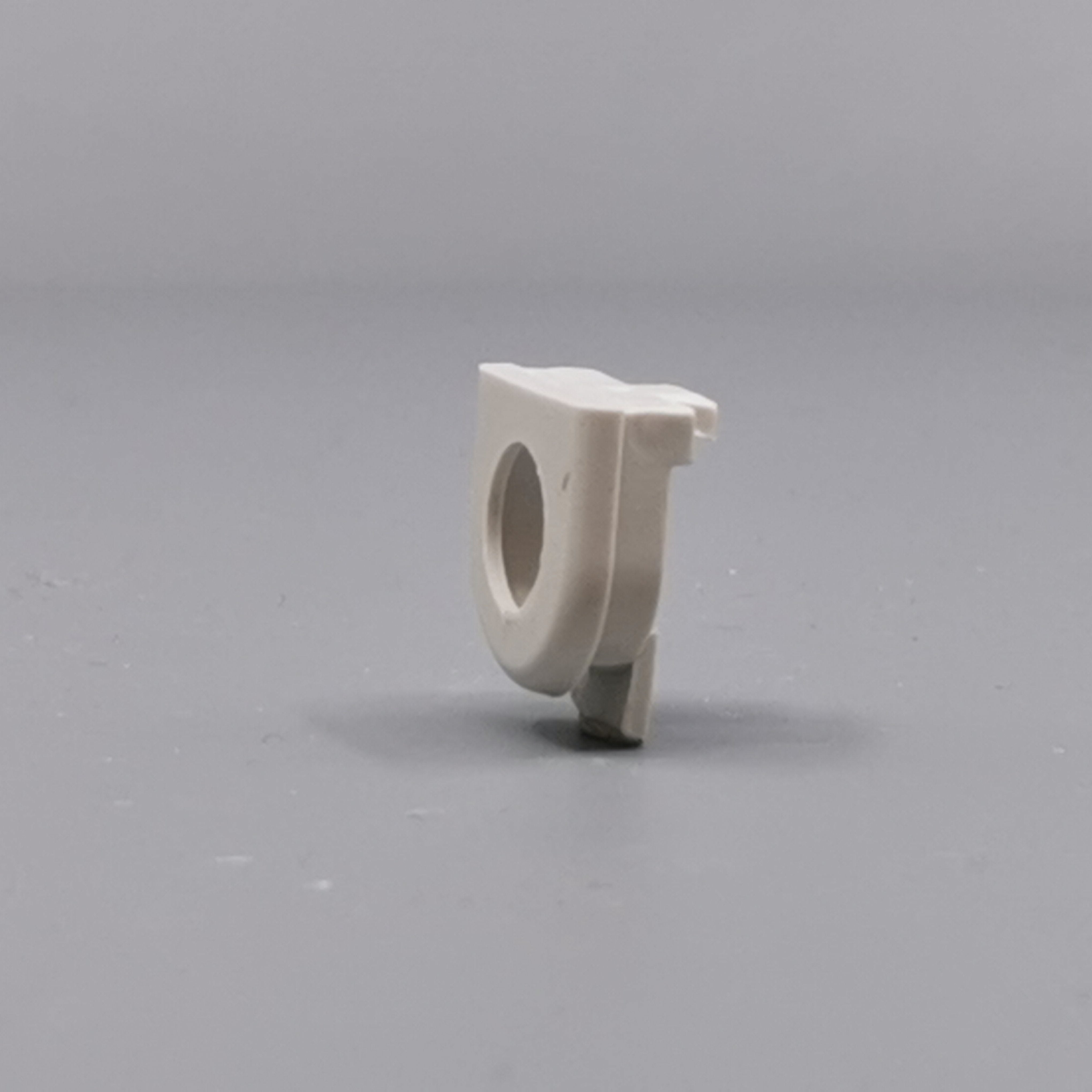 Plasttylle for rund kabel lysegrå