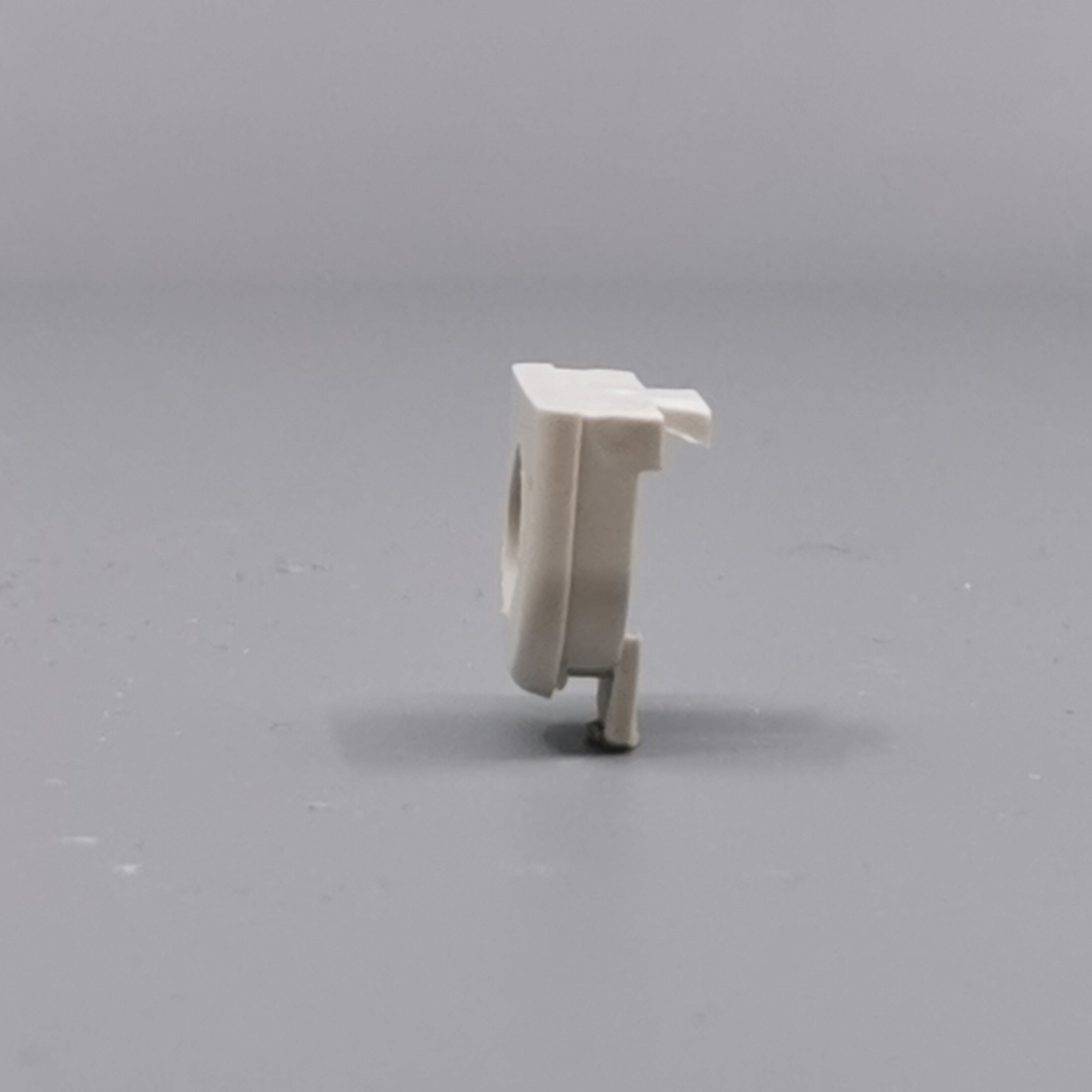 Plasttylle for rund kabel lysegrå