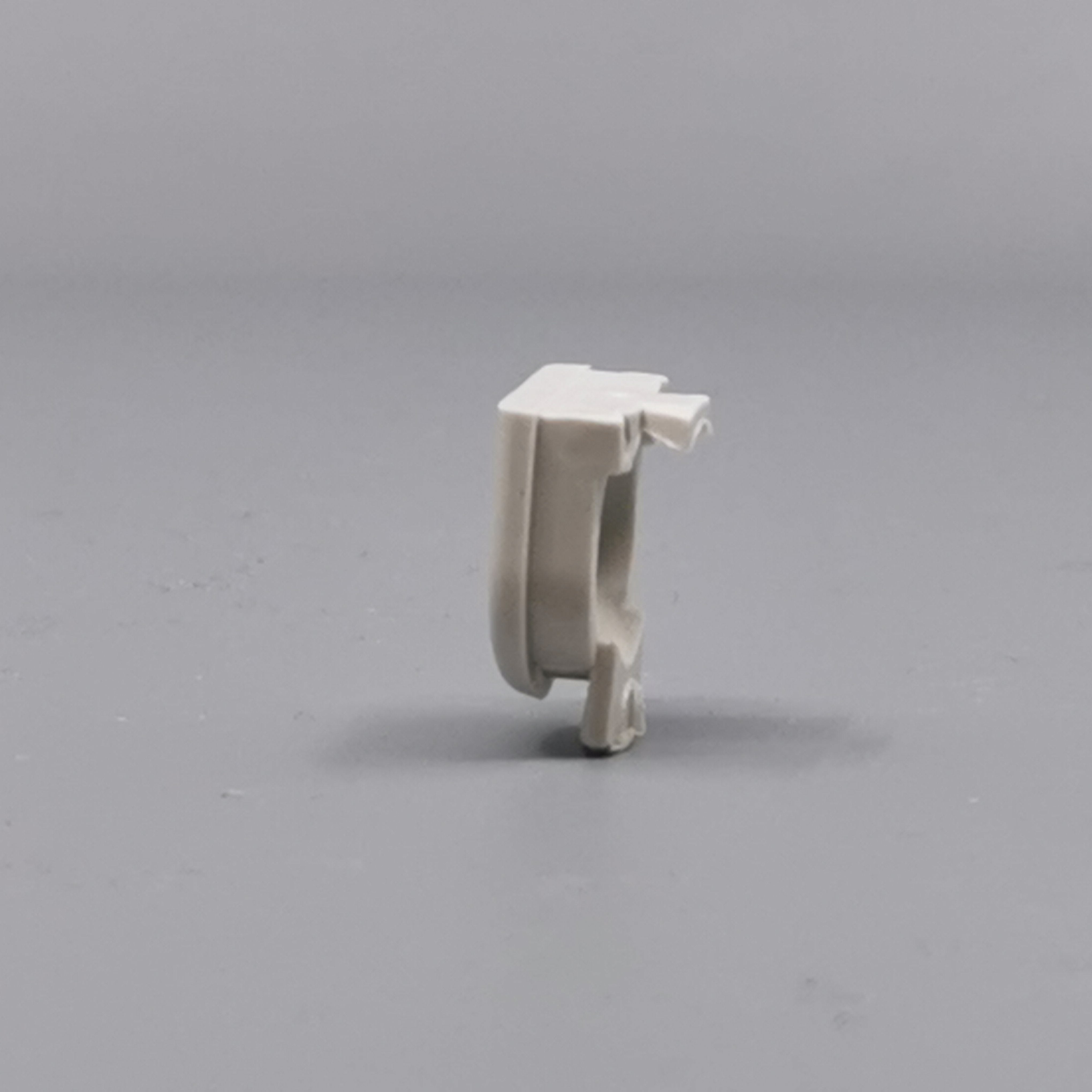 Plasttylle for rund kabel lysegrå