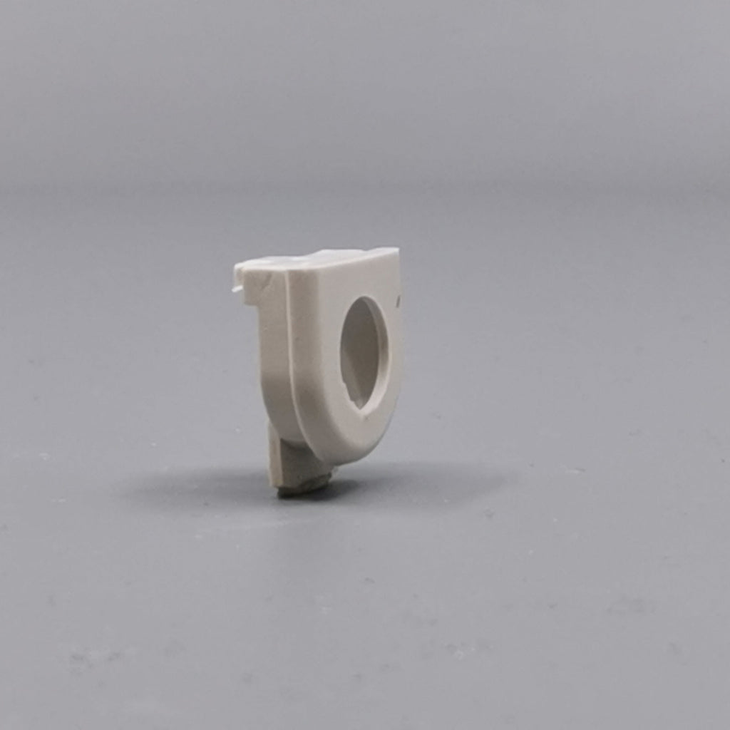 Plasttylle for rund kabel lysegrå