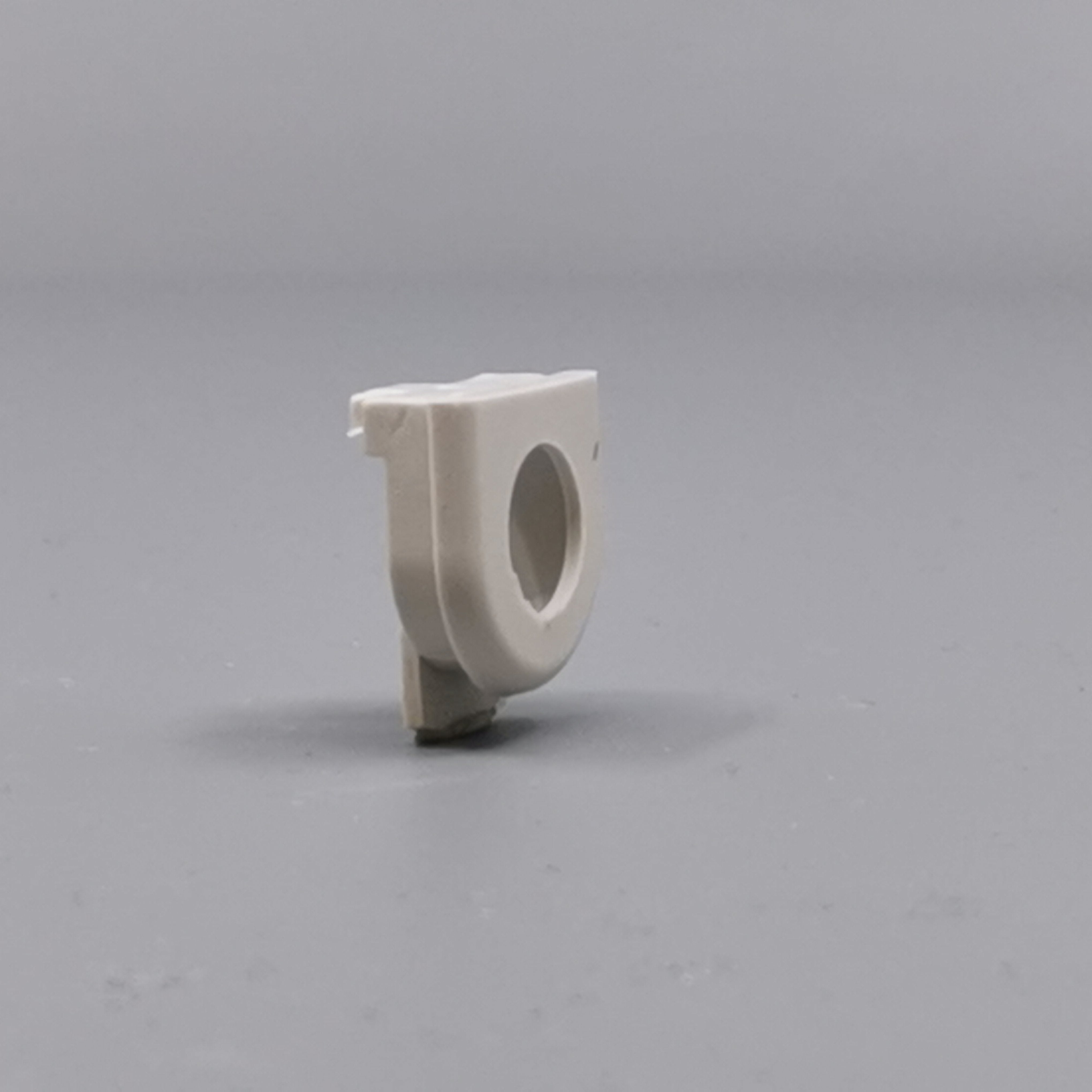 Plasttylle for rund kabel lysegrå