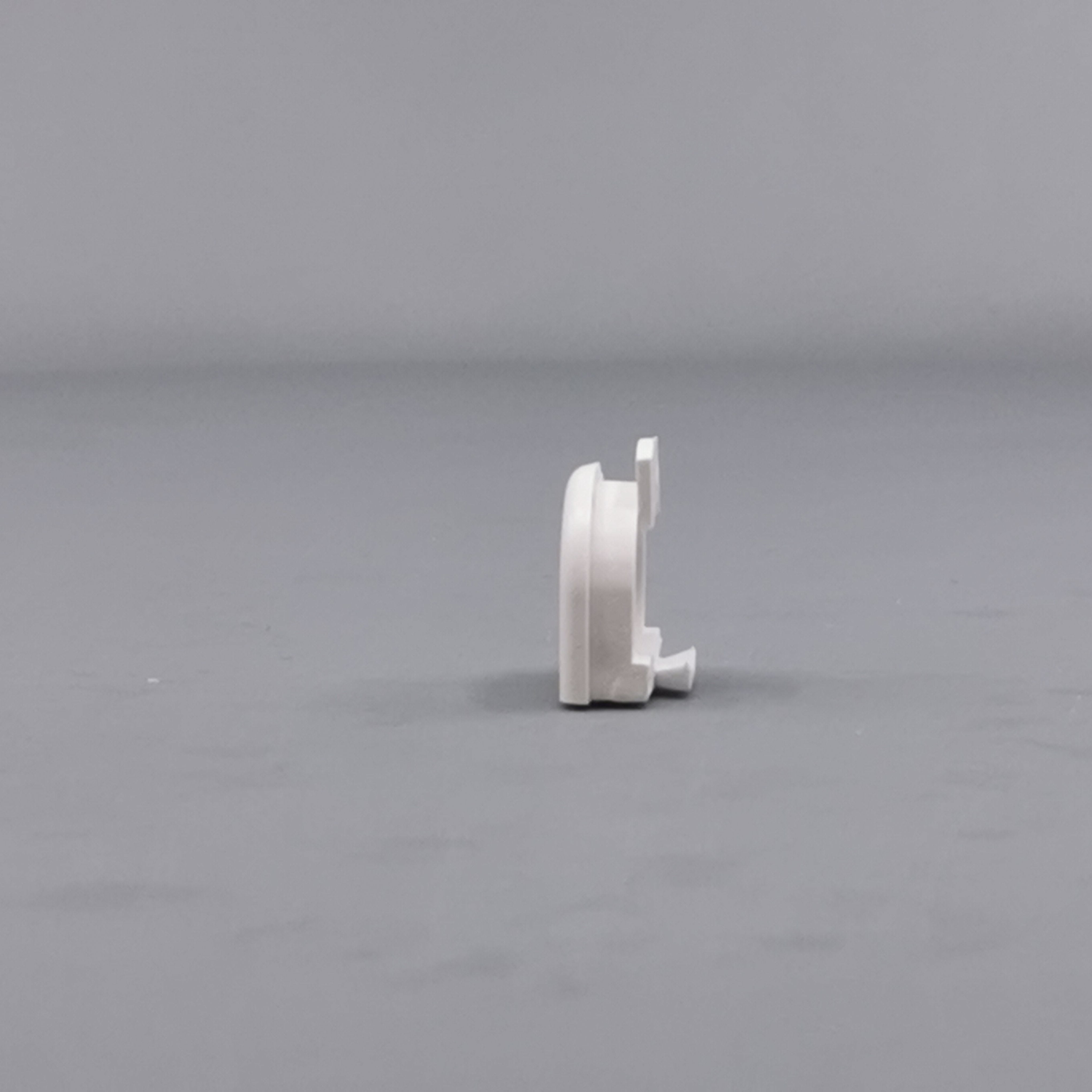 Plasttylle for rund kabel hvid