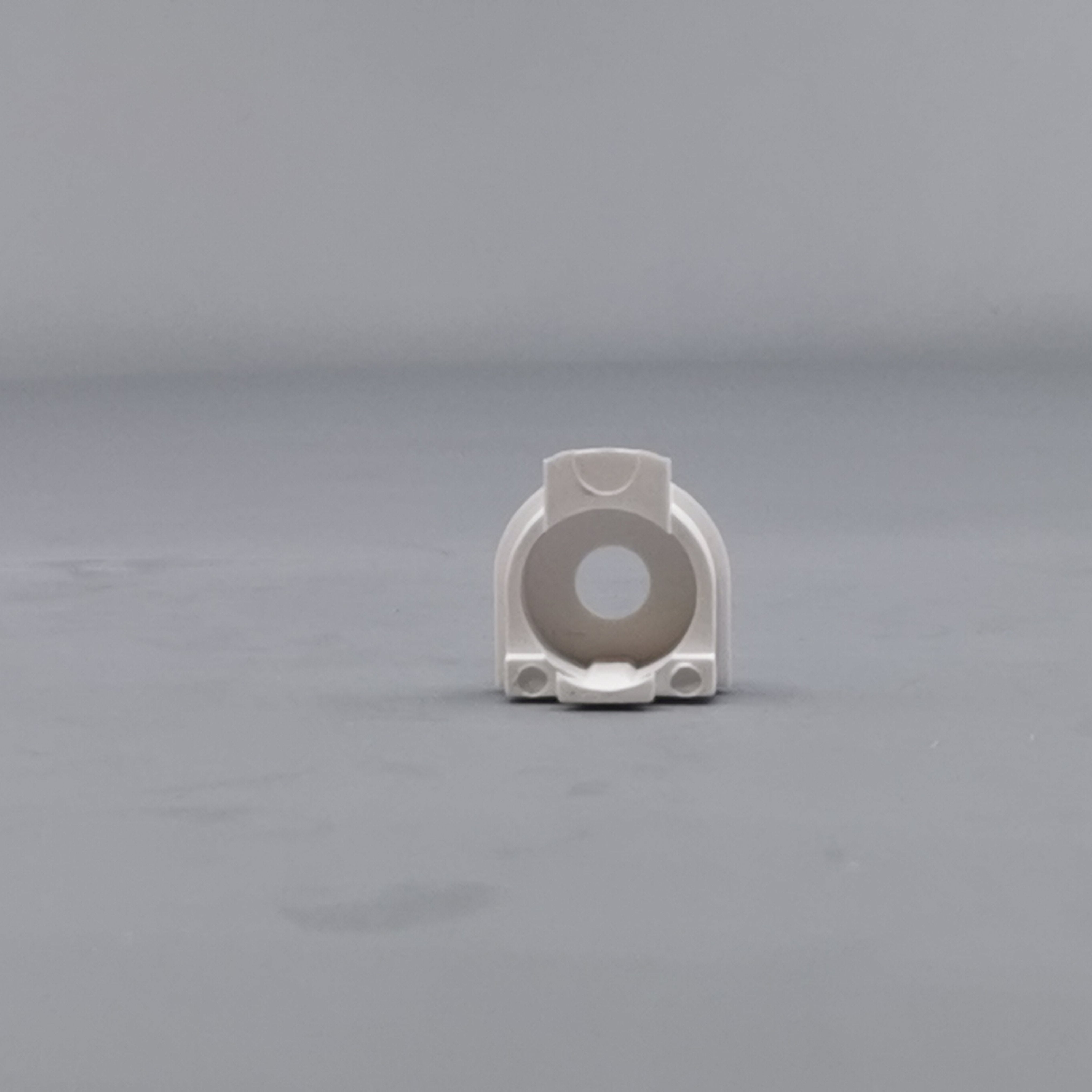 Plasttylle for rund kabel hvid