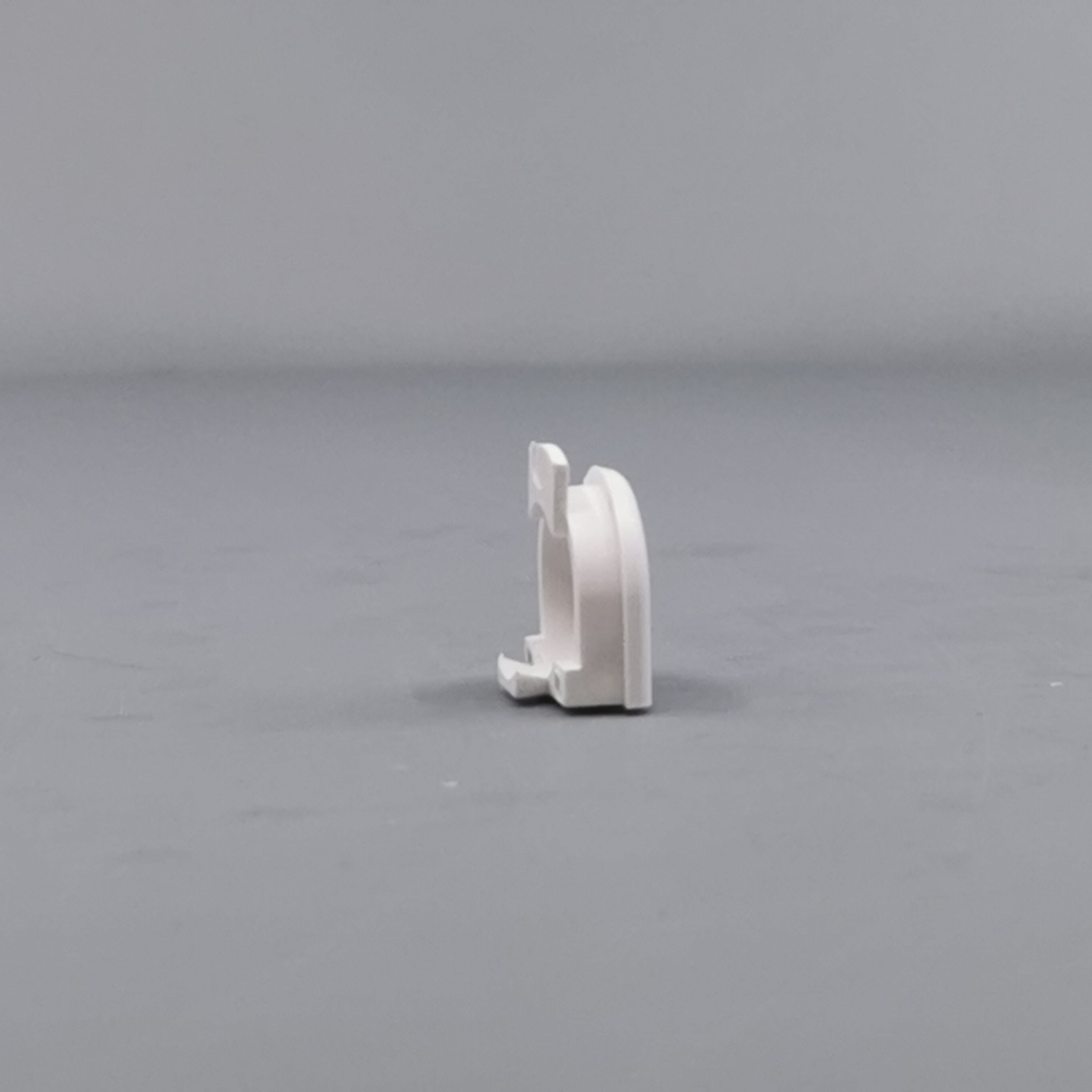 Plasttylle for rund kabel hvid