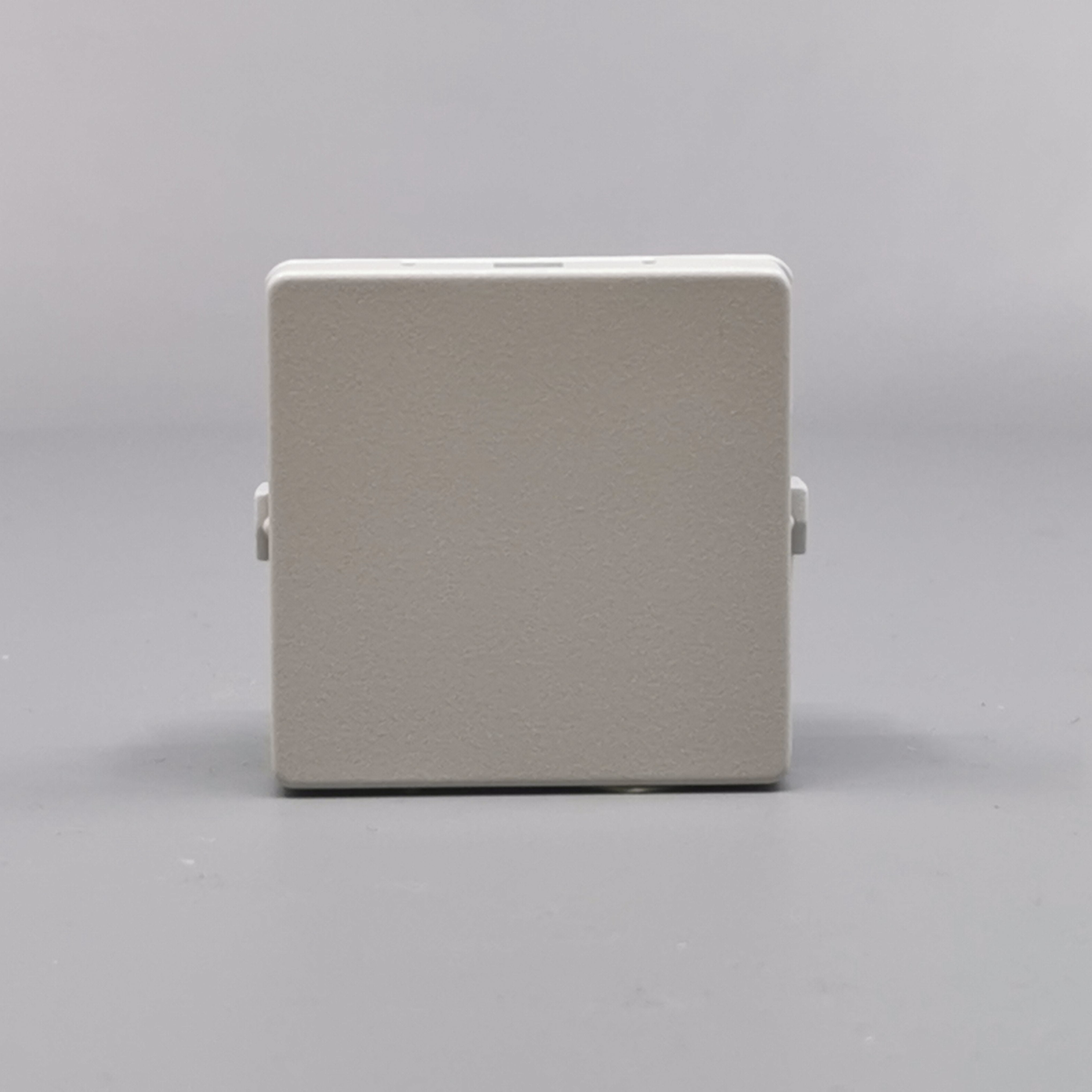 LK Fuga blænddæksel 1 modul - lysegrå