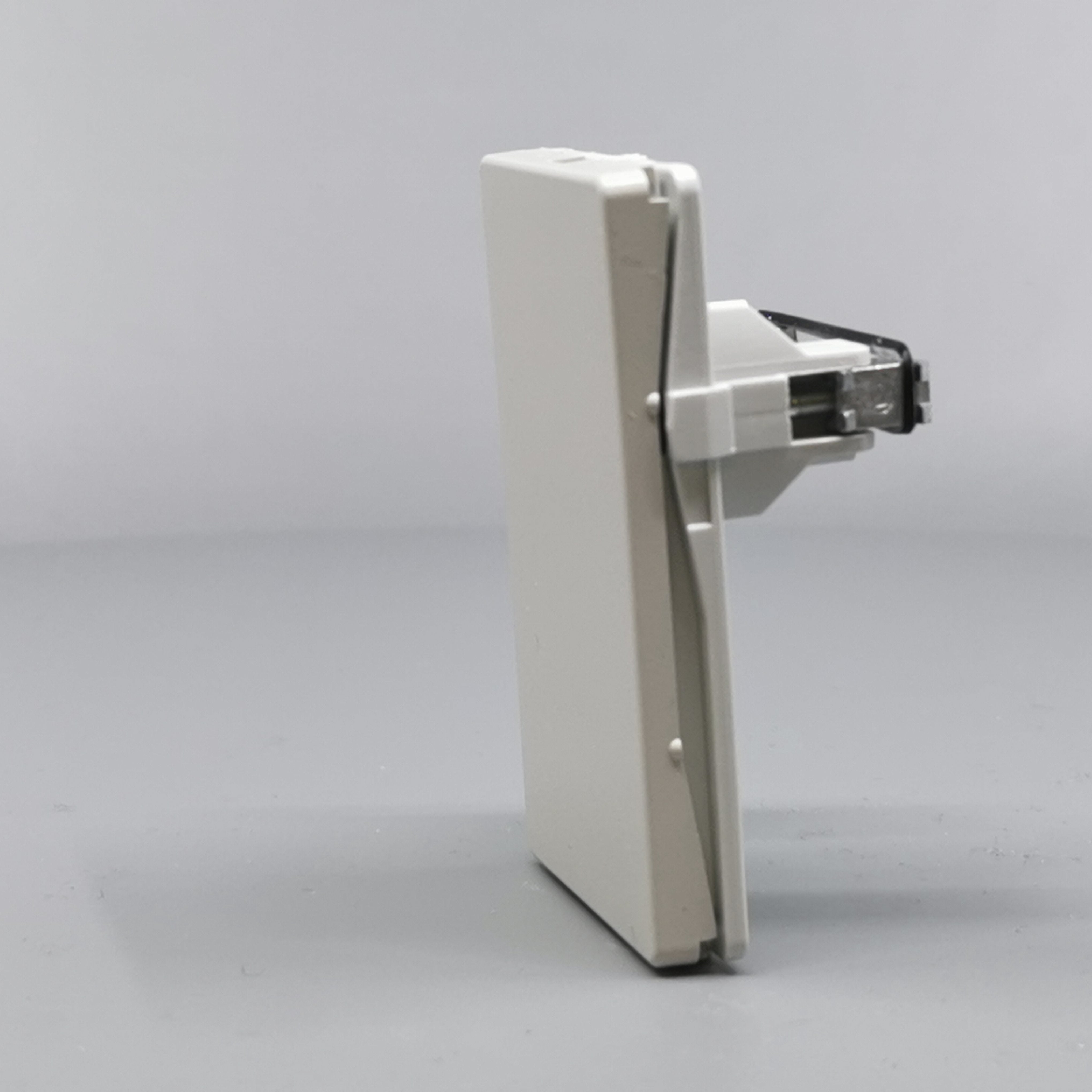 Fuga 1½ modul blænddæksel lysegrå