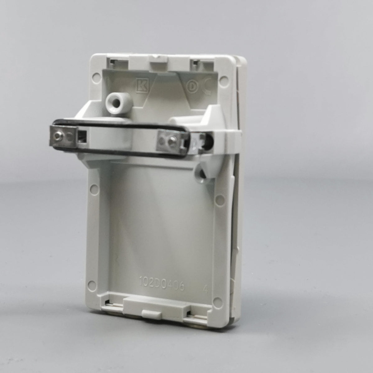 Fuga 1½ modul blænddæksel lysegrå (360° frame 15)