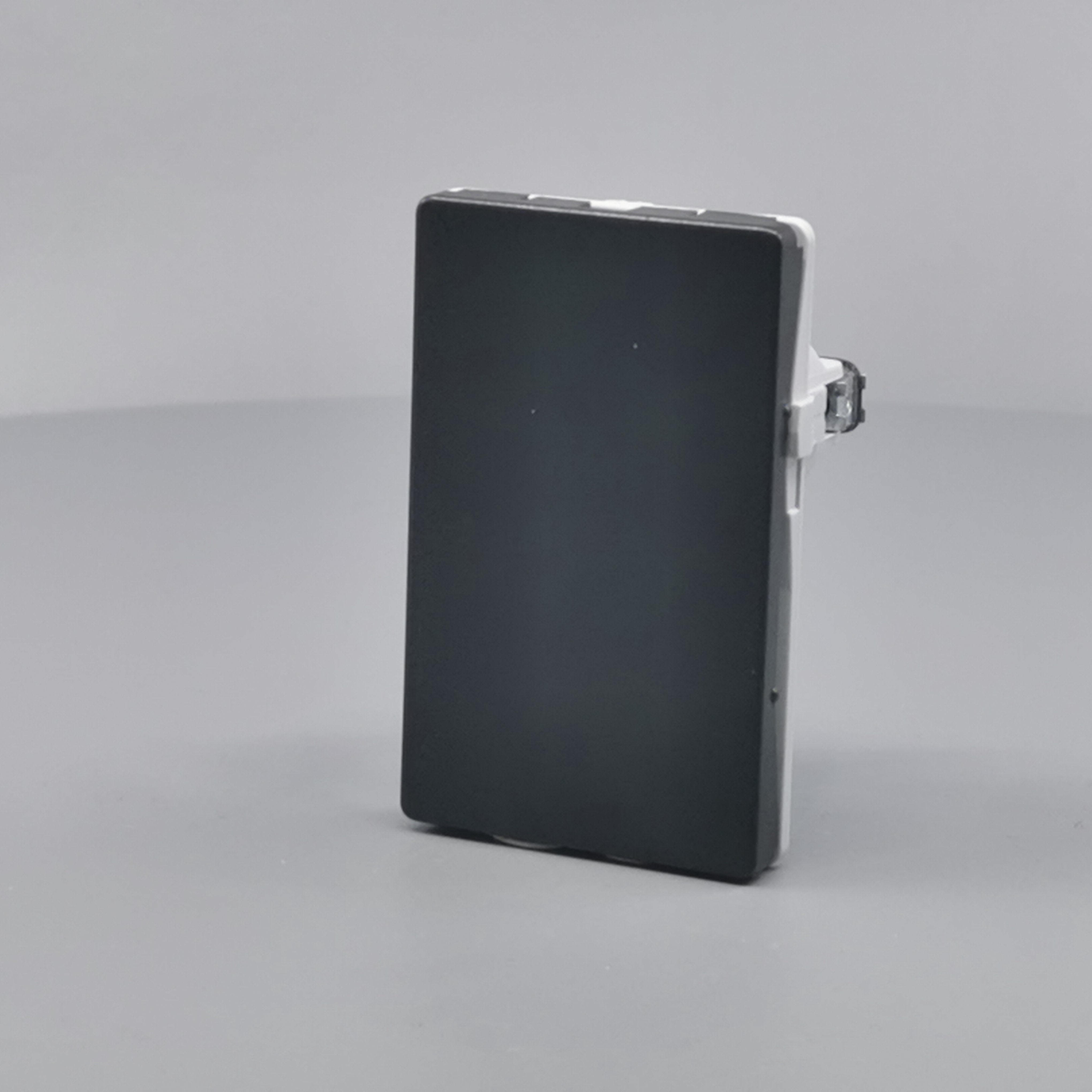 Fuga 1½ modul blænddæksel koksgrå