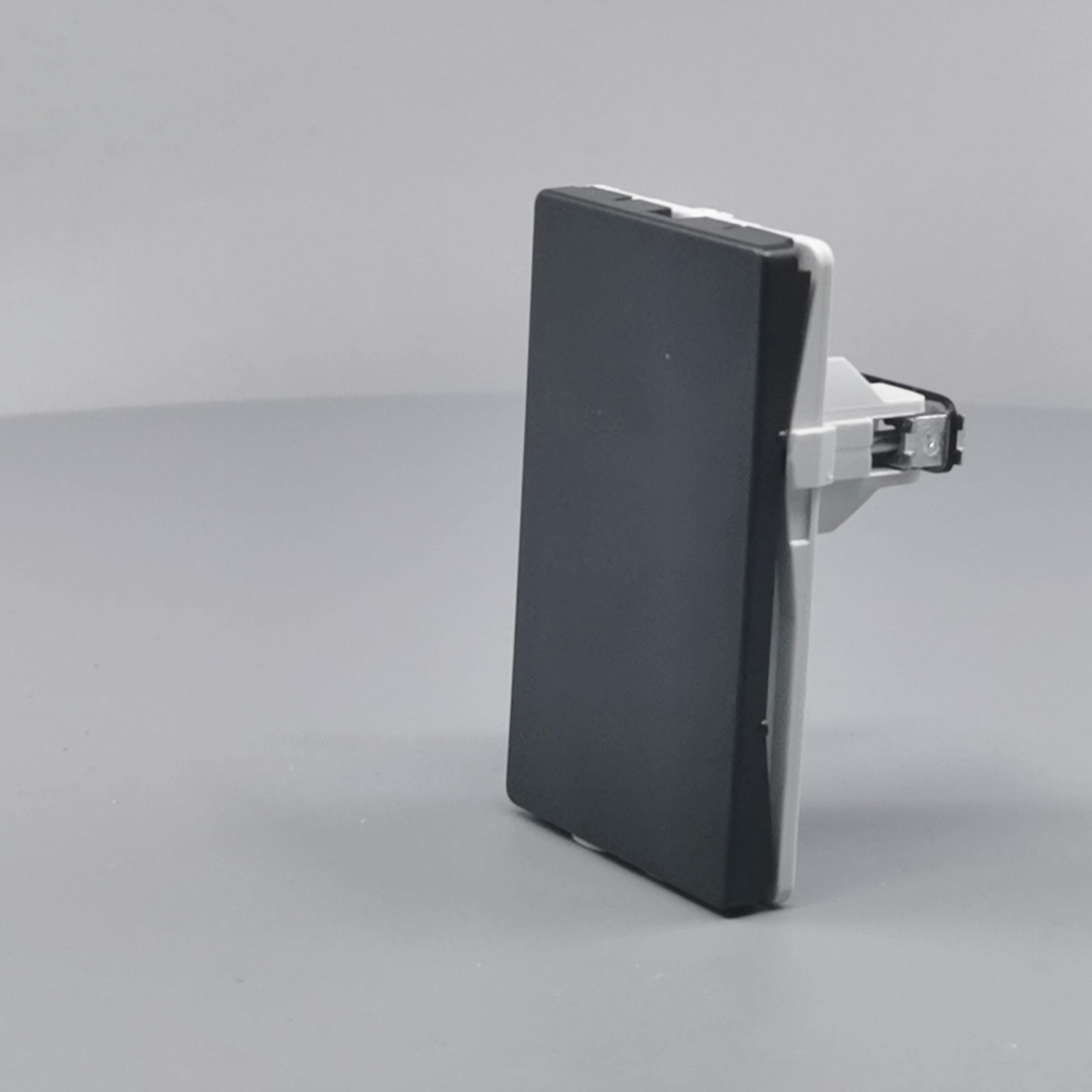 Fuga 1½ modul blænddæksel koksgrå