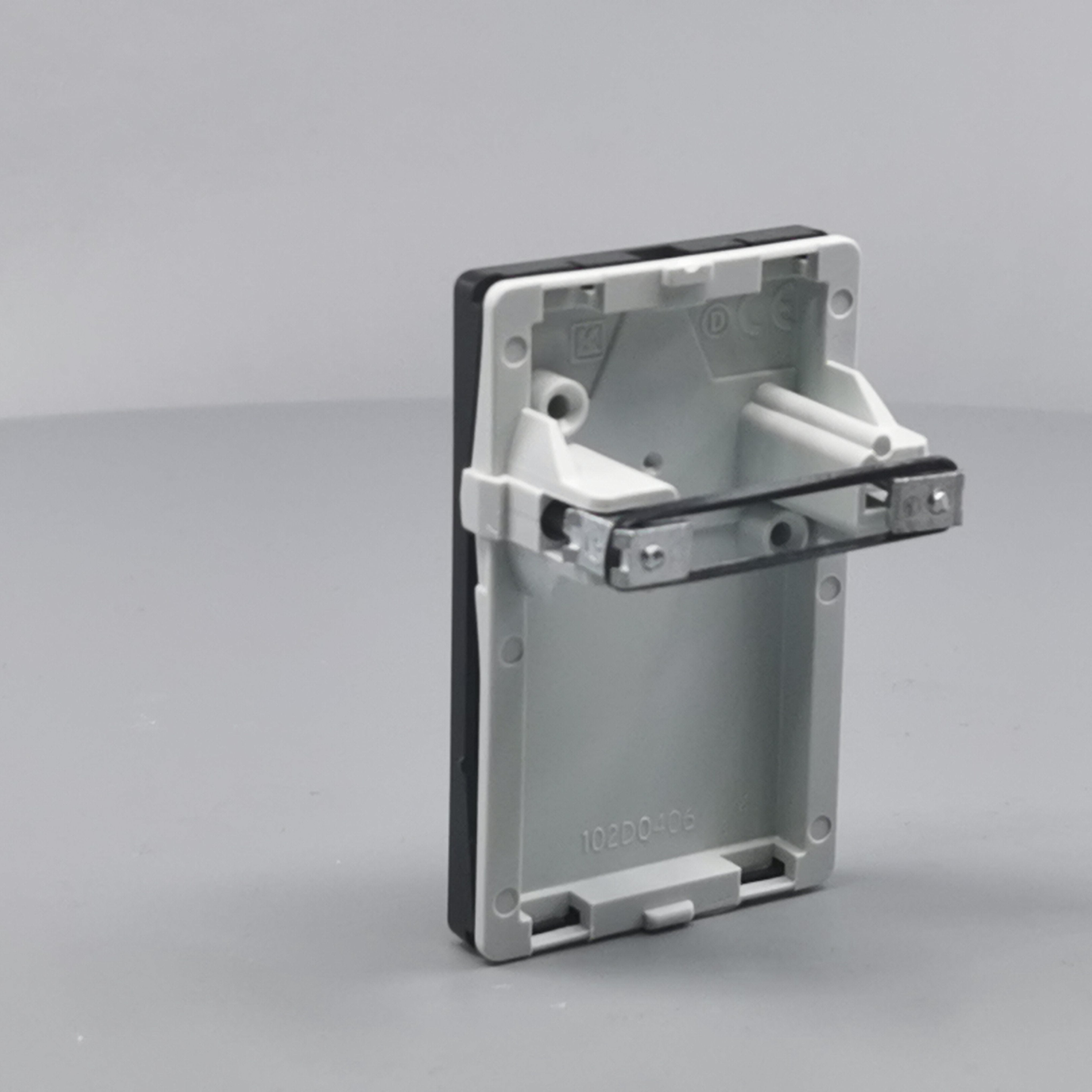 Fuga 1½ modul blænddæksel koksgrå