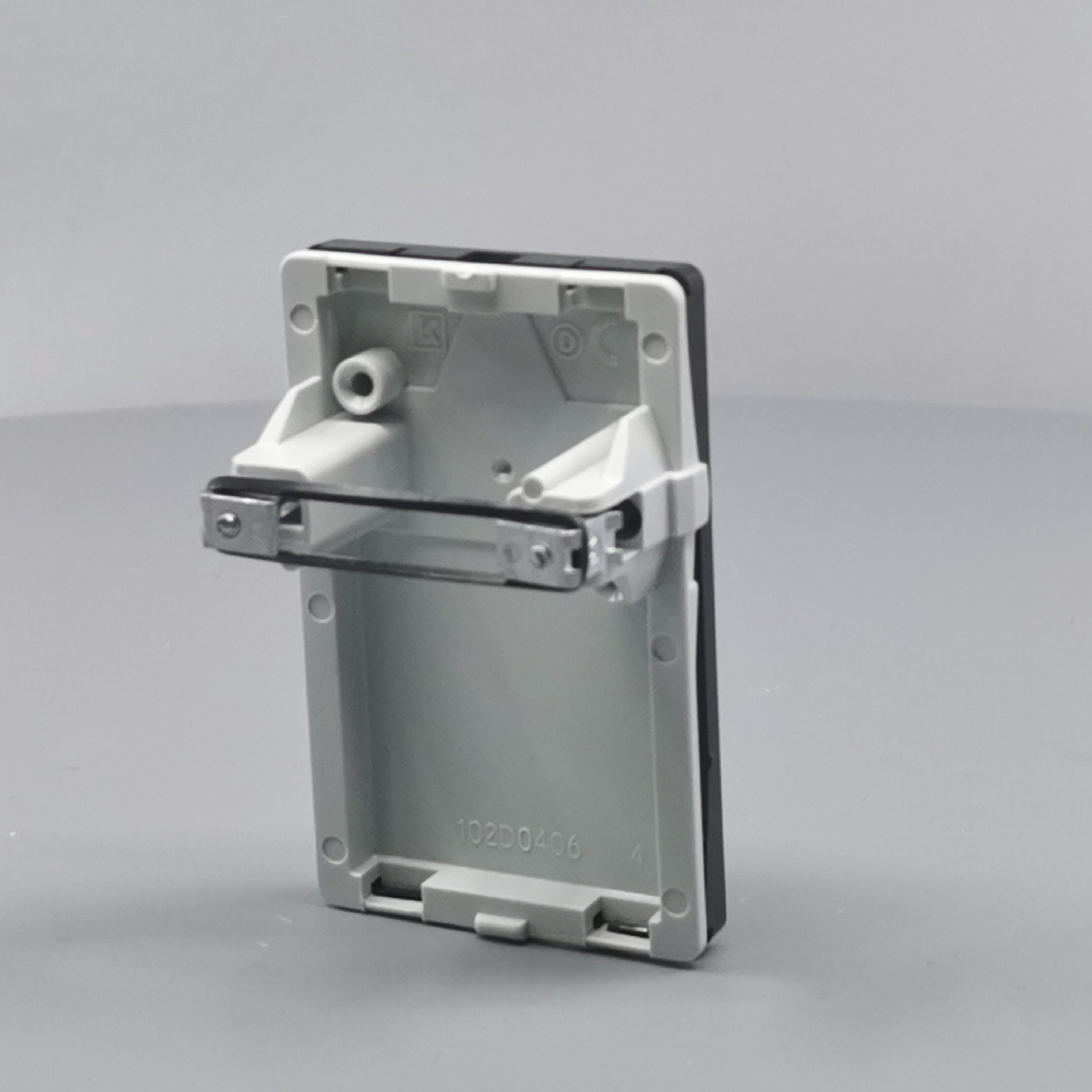 Fuga 1½ modul blænddæksel koksgrå