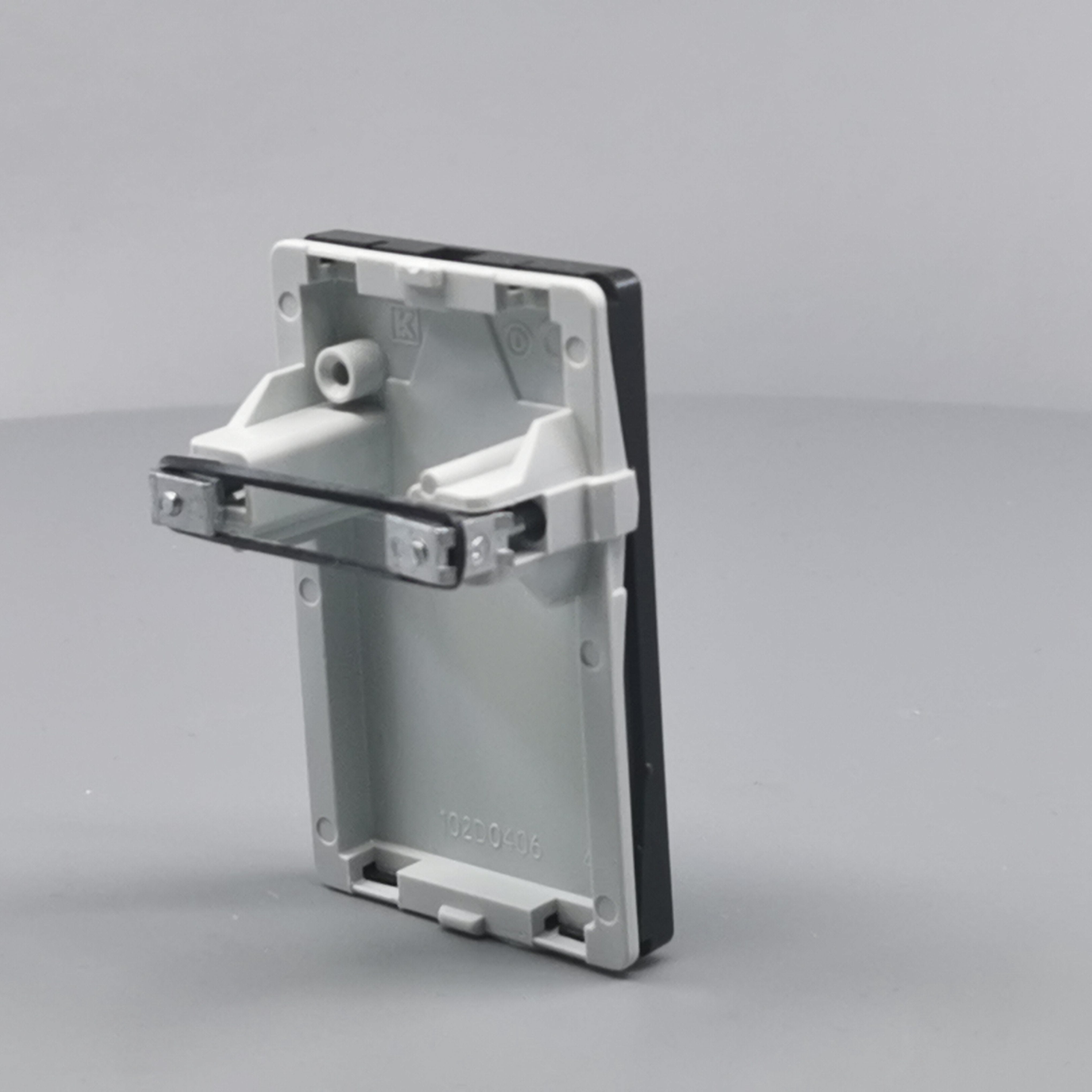 Fuga 1½ modul blænddæksel koksgrå