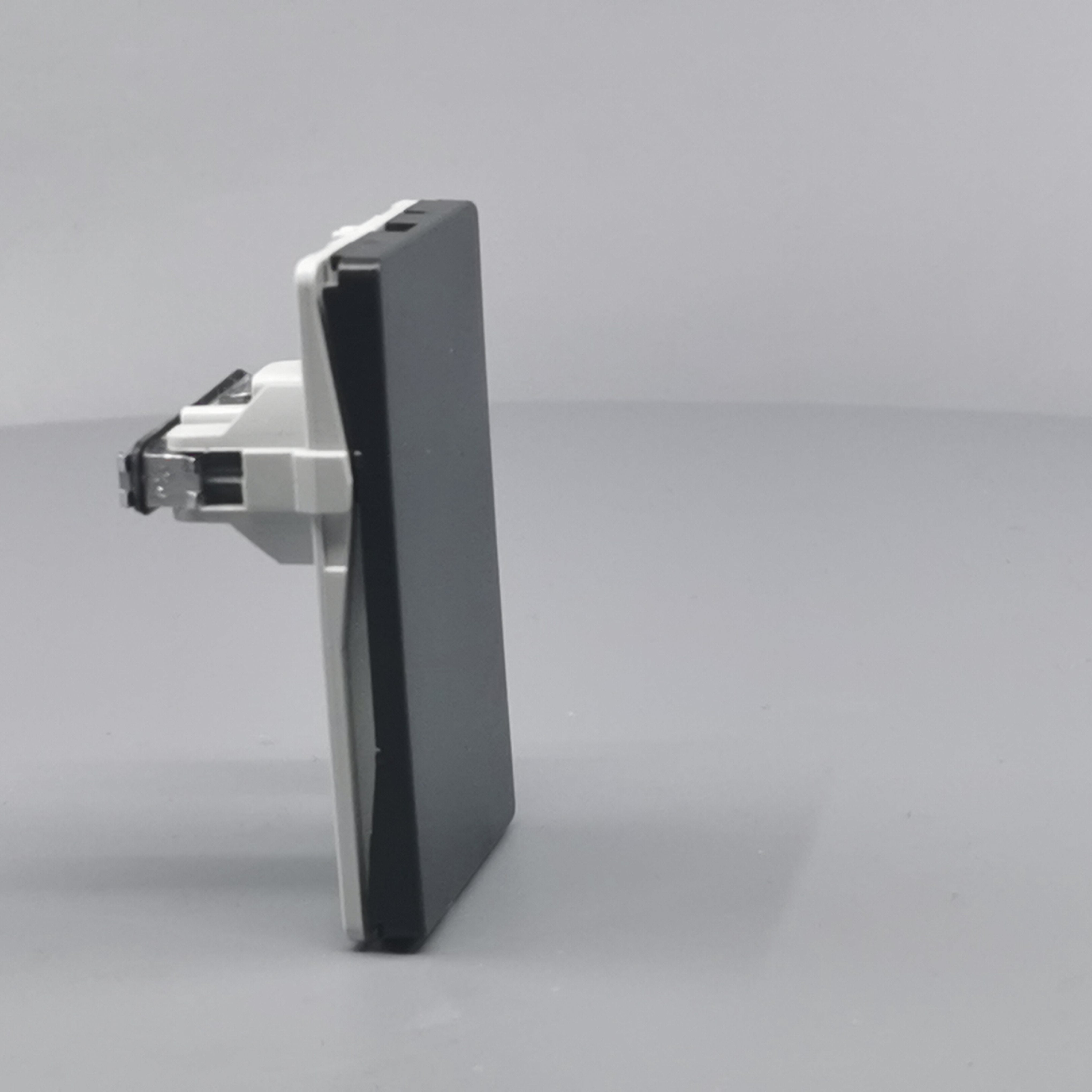 Fuga 1½ modul blænddæksel koksgrå