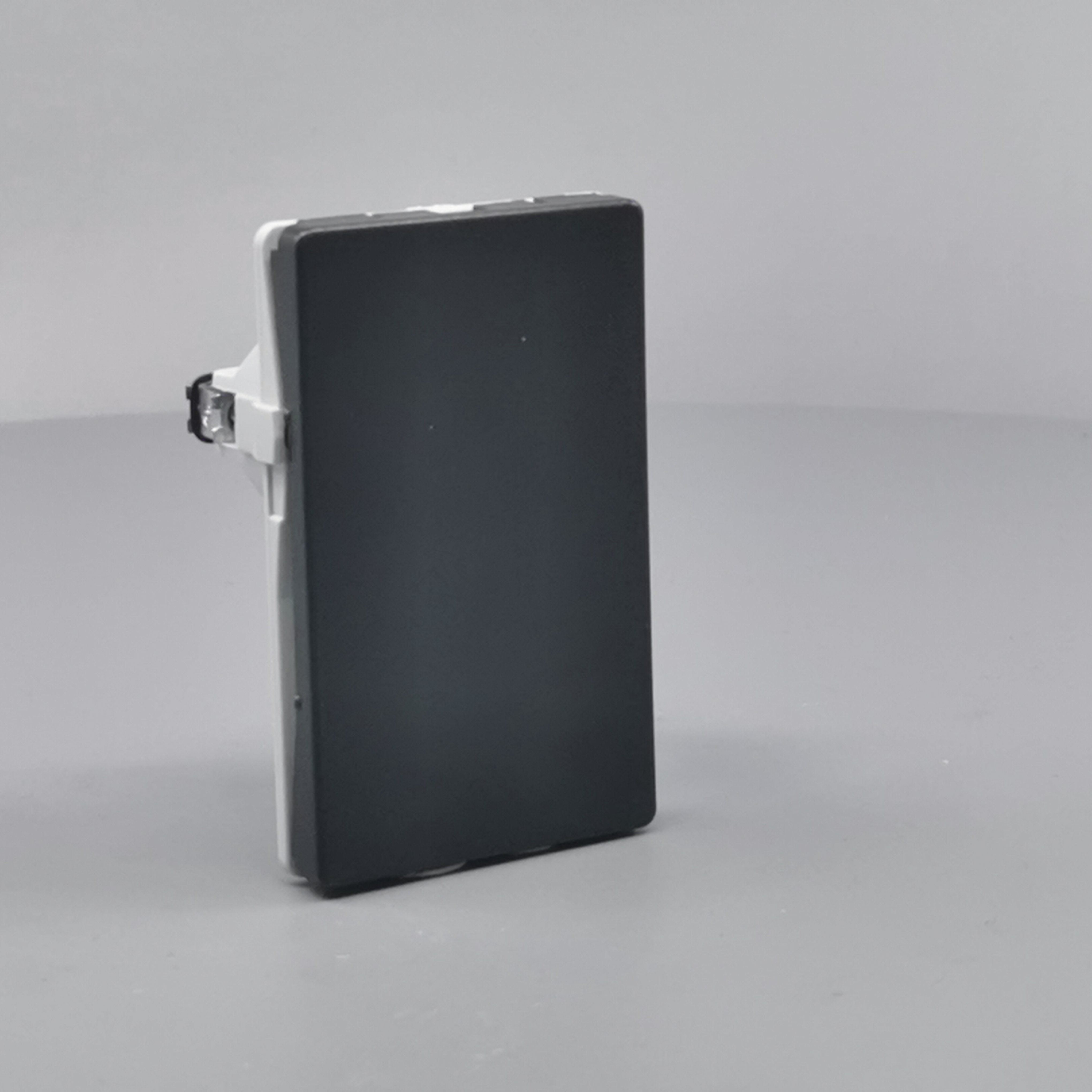 Fuga 1½ modul blænddæksel koksgrå