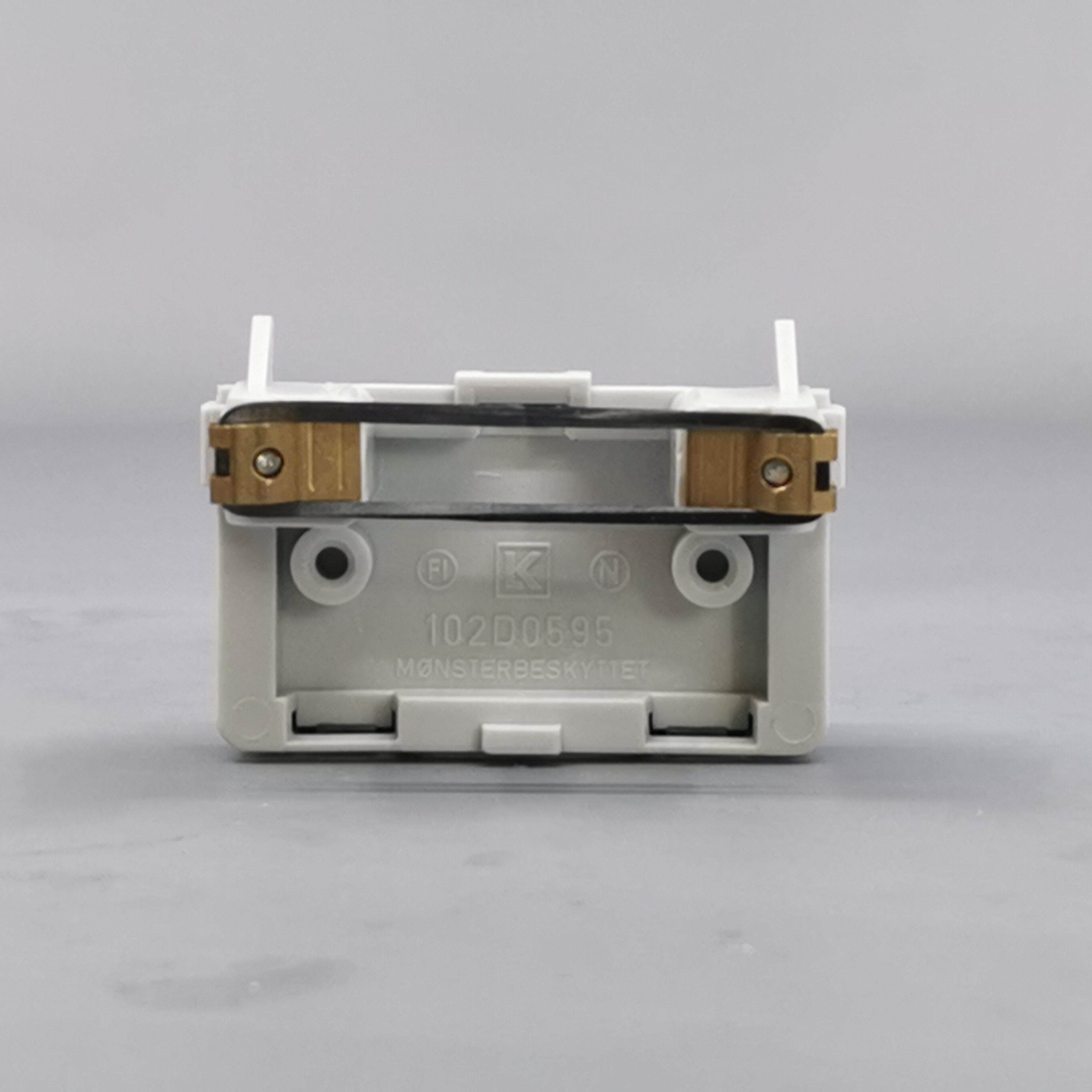 LK Fuga tekstfelt 1½m - koksgrå