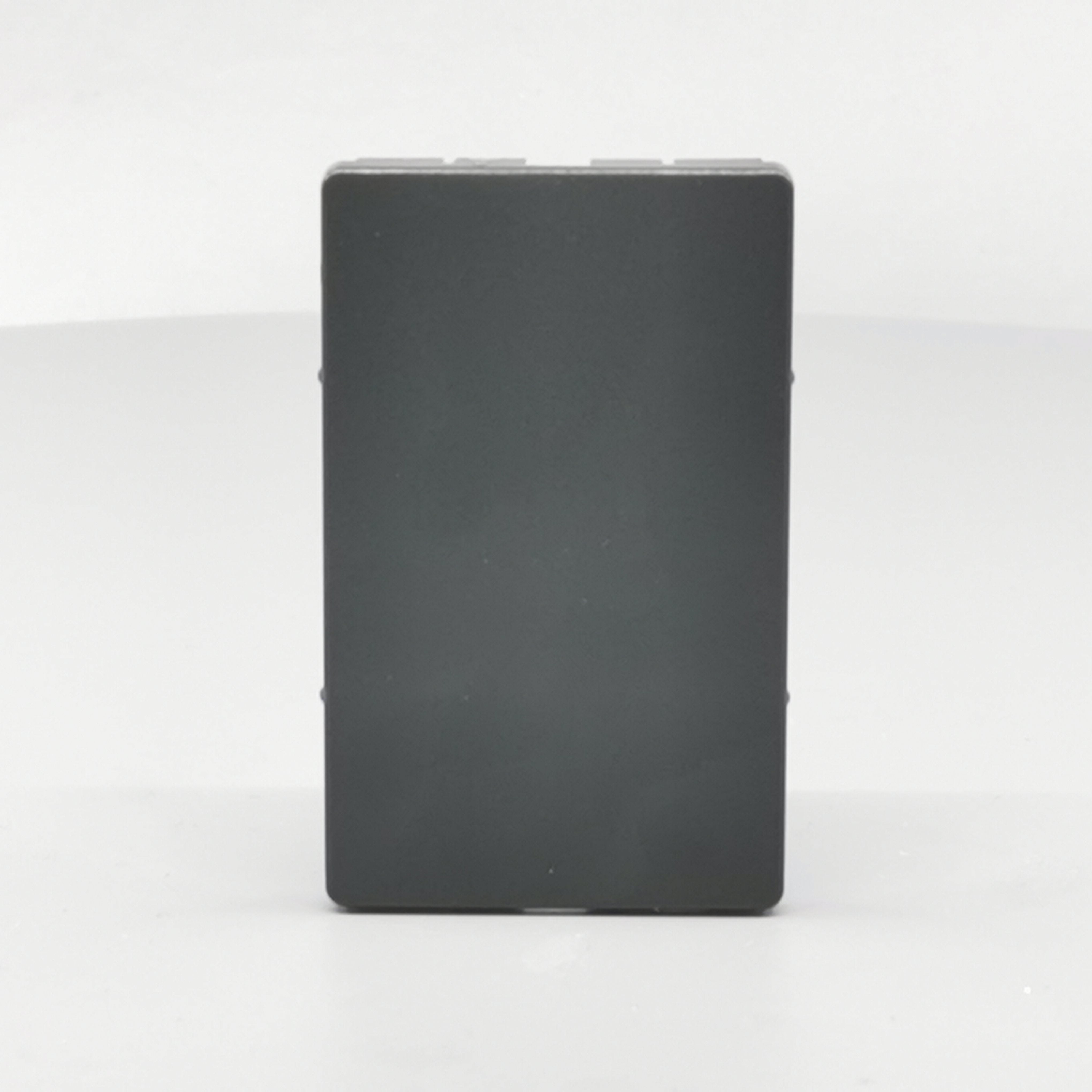 Fuga Afdækning 1½ modul for blænddæksel koksgrå