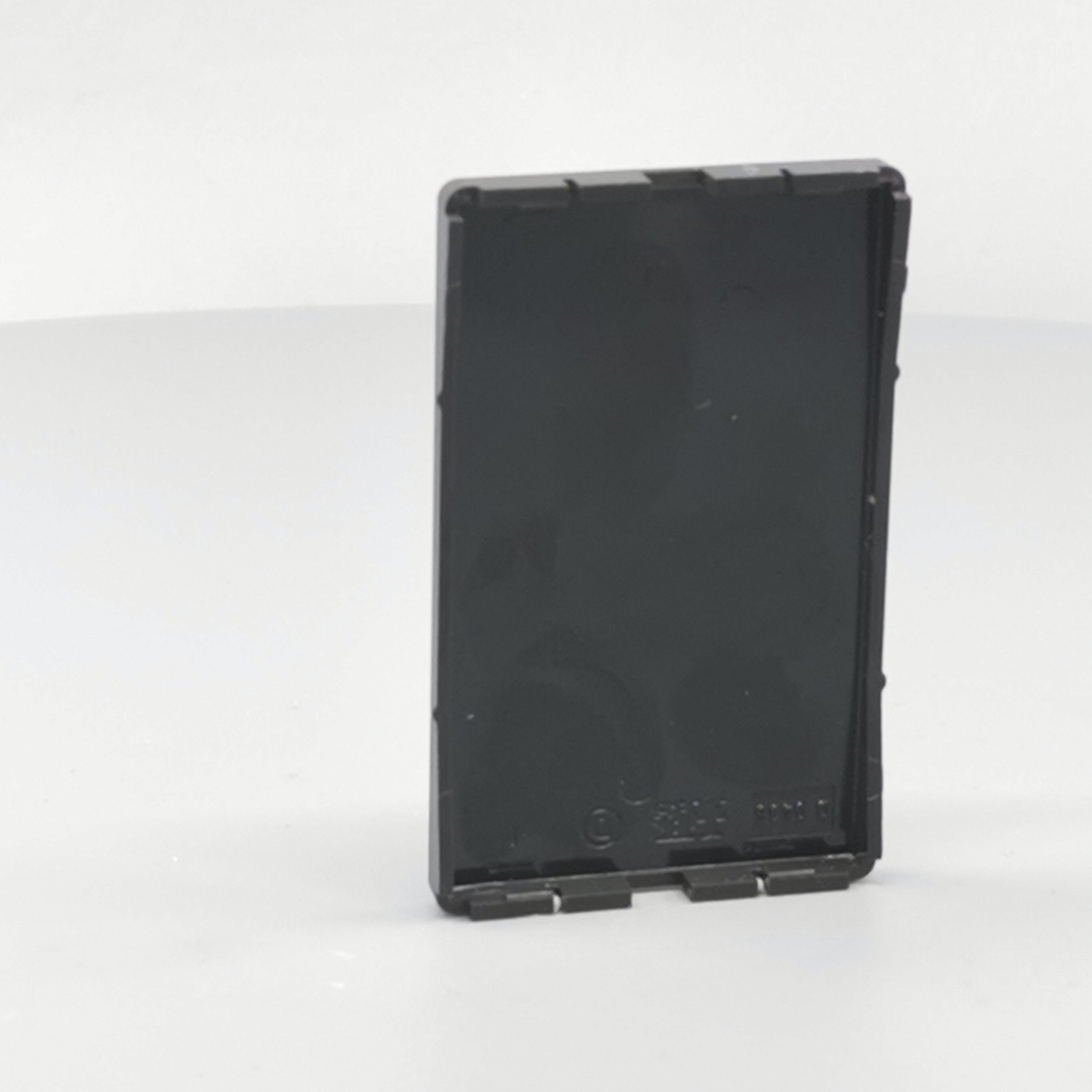 Fuga Afdækning 1½ modul for blænddæksel koksgrå