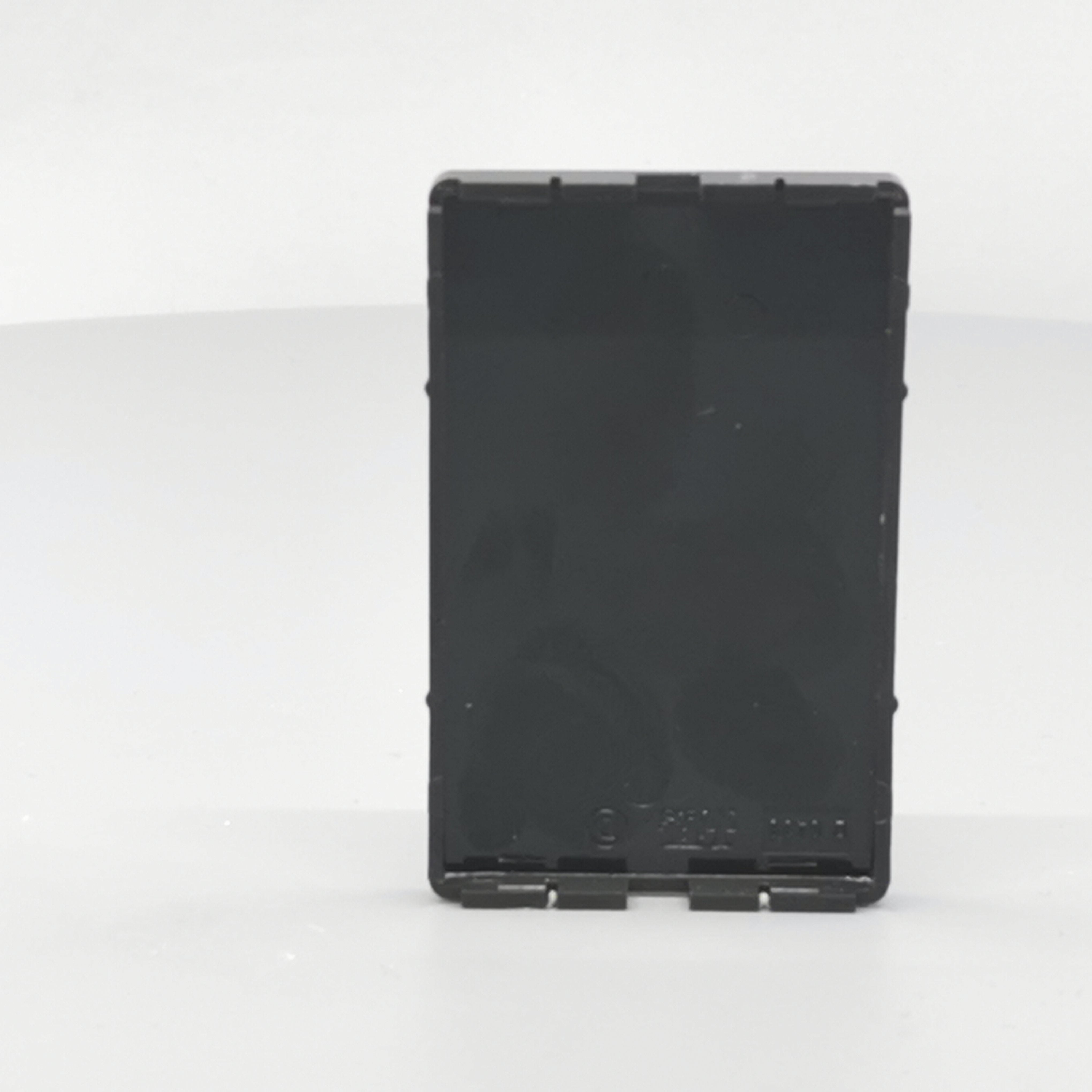 Fuga Afdækning 1½ modul for blænddæksel koksgrå