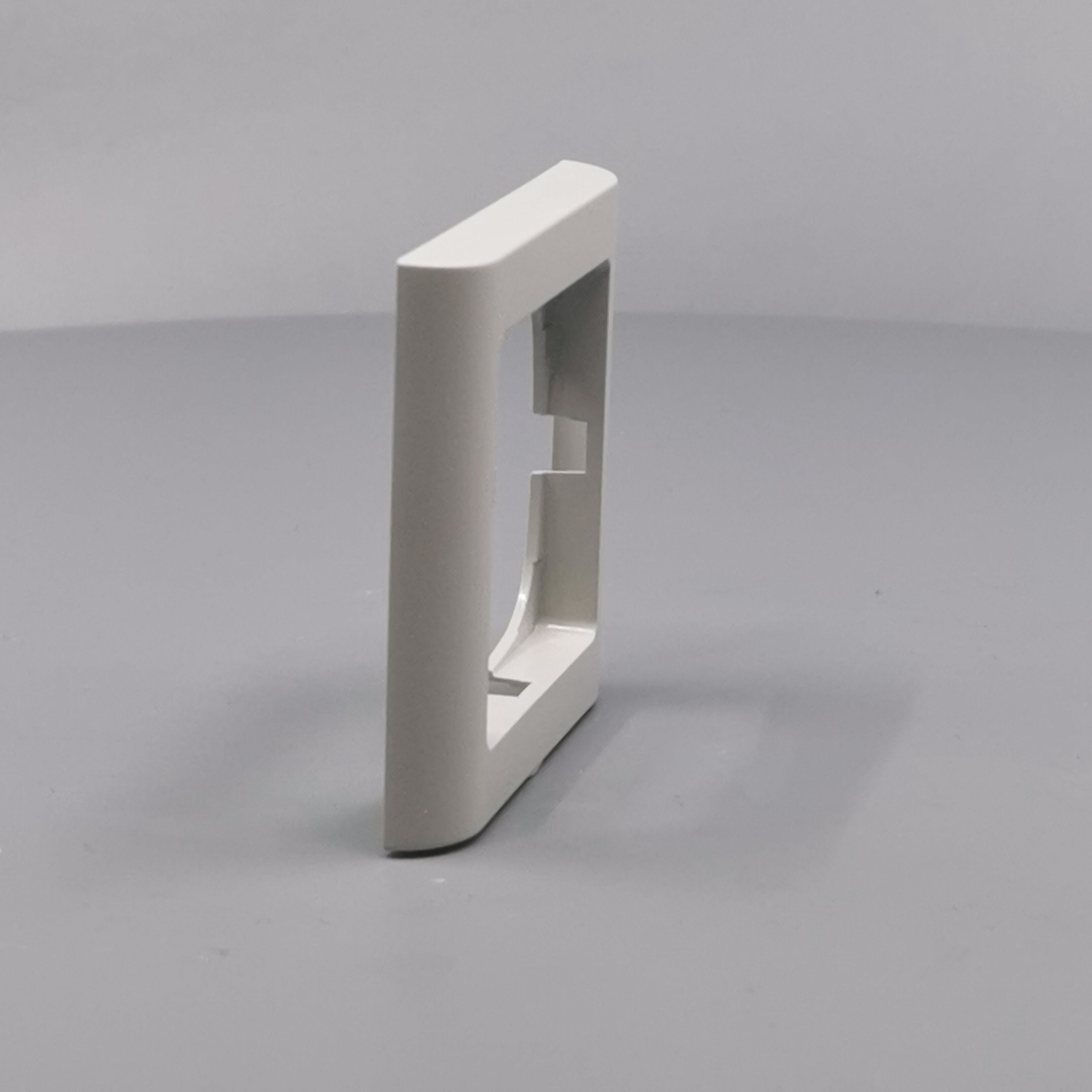 LK Fuga ramme Softline 63 1m - lysegrå