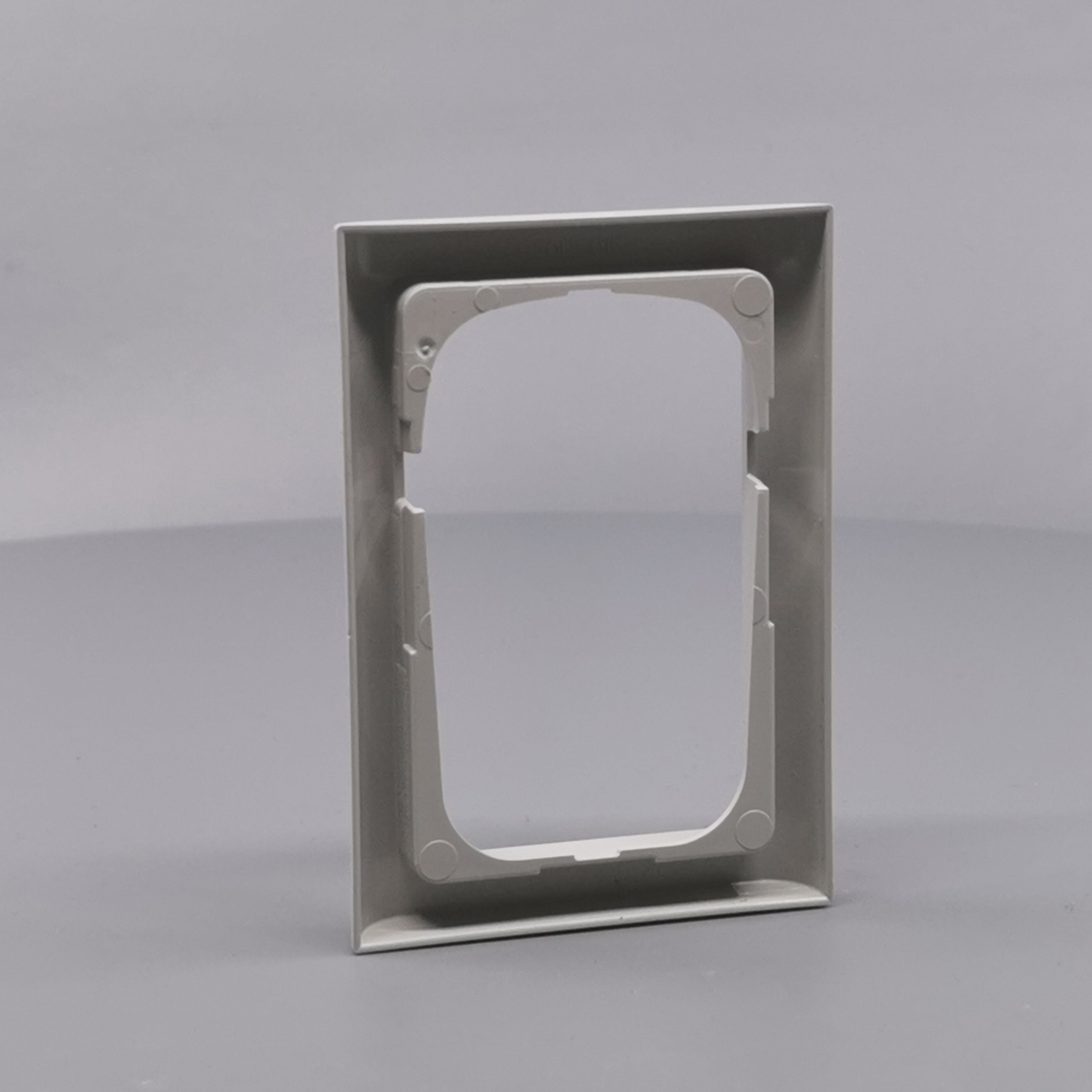 LK Fuga ramme Softline 63 1½m - lysegrå