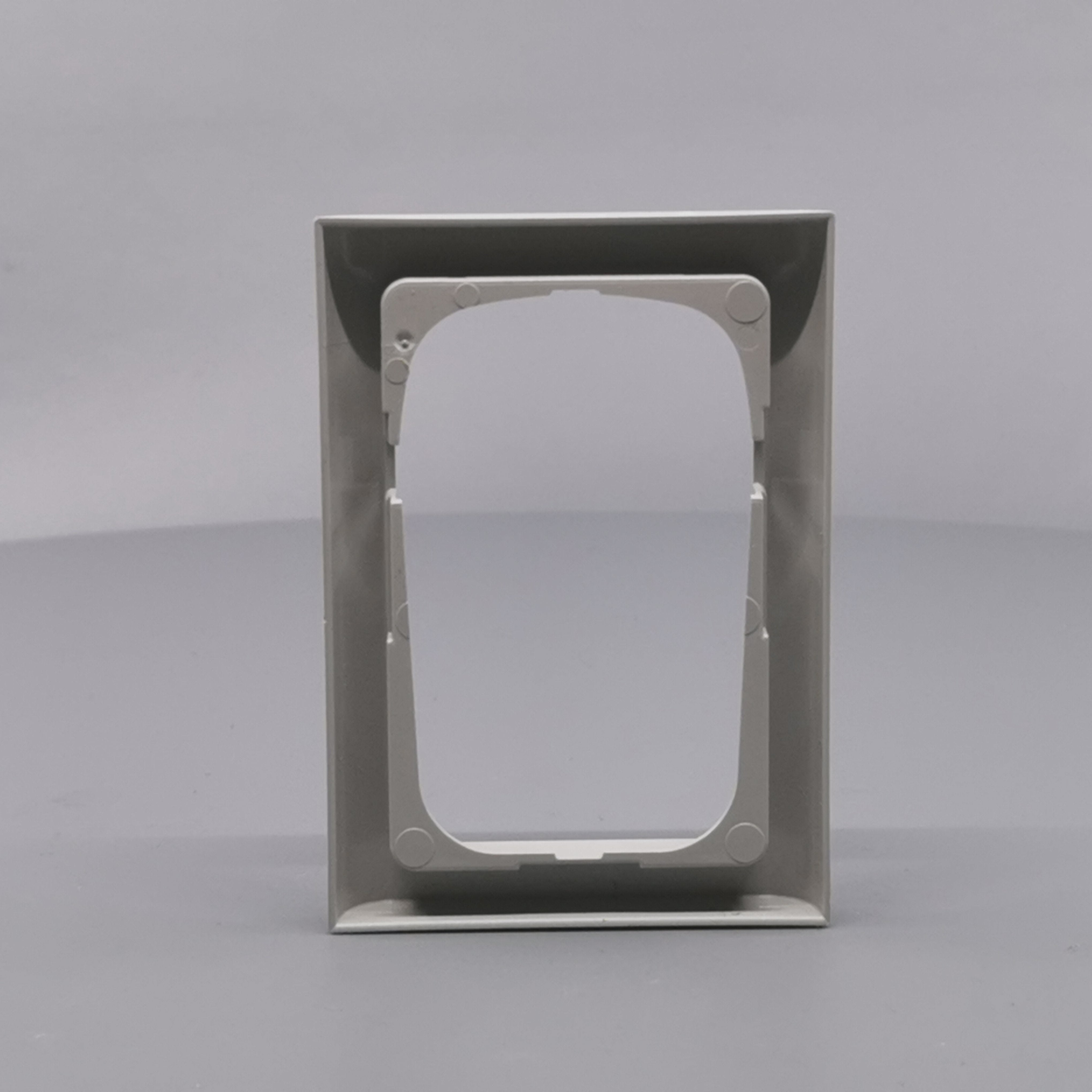 LK Fuga ramme Softline 63 1½m - lysegrå