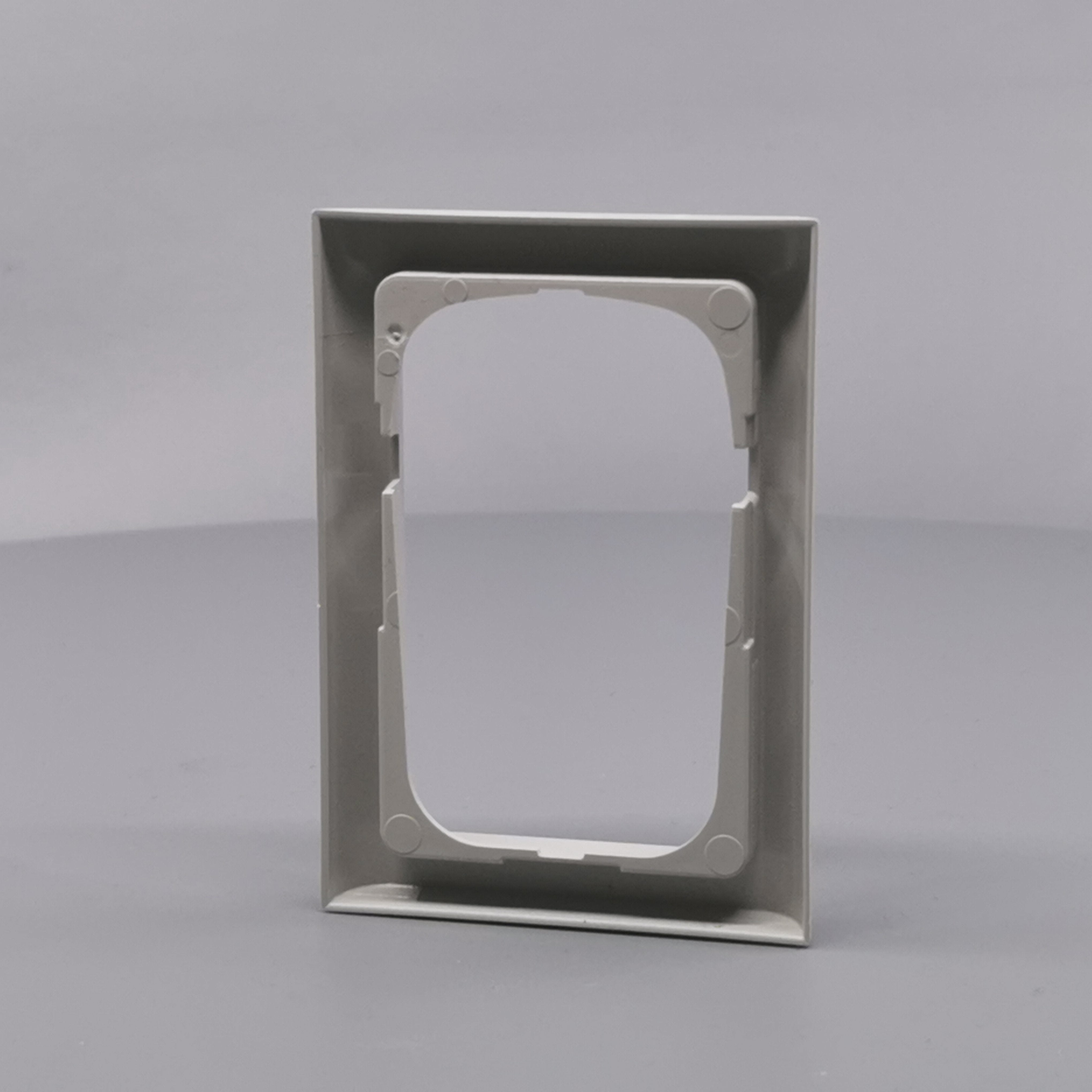 LK Fuga ramme Softline 63 1½m - lysegrå