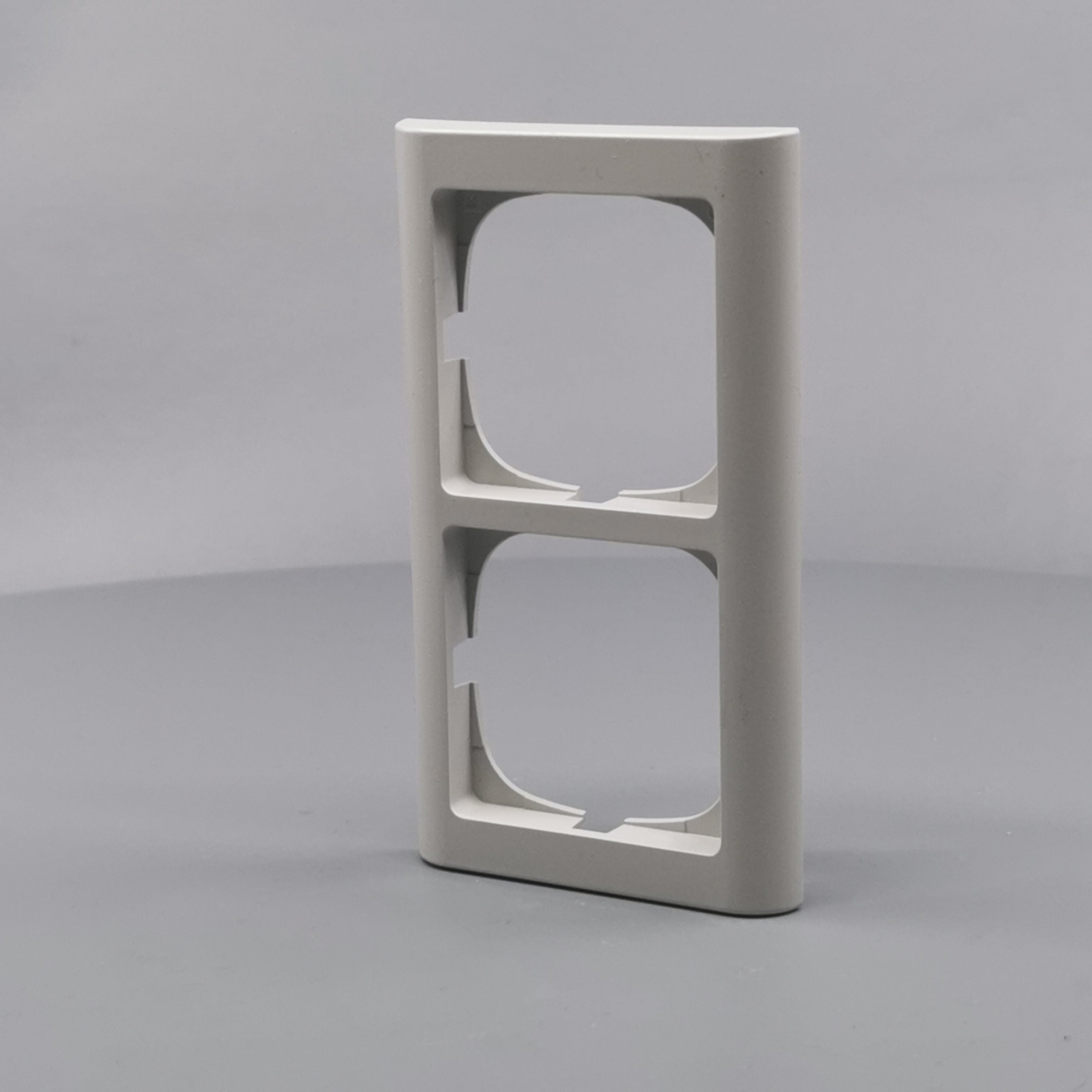 LK Fuga ramme Softline 63 2m lodret - lysegrå