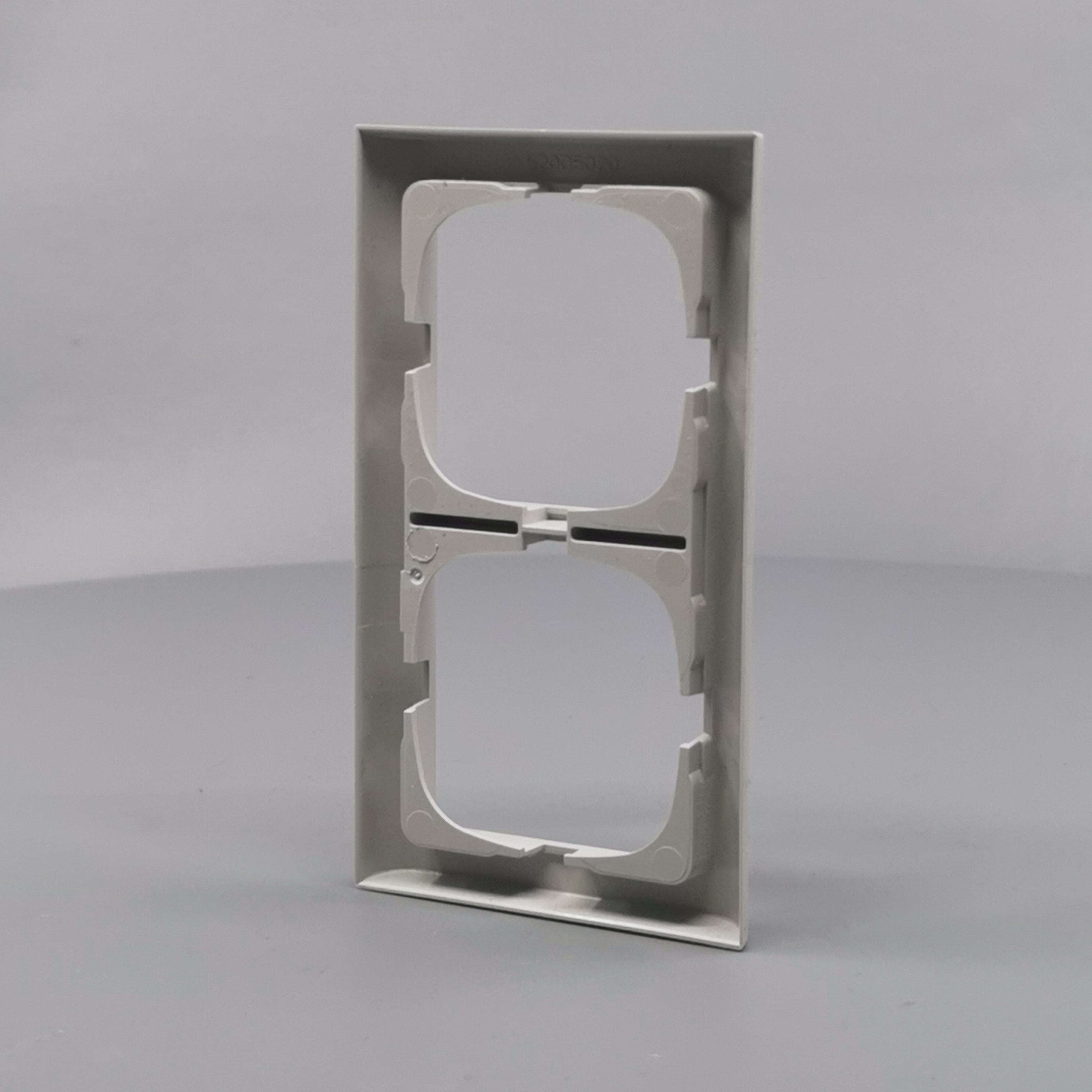 LK Fuga ramme Softline 63 2m lodret - lysegrå