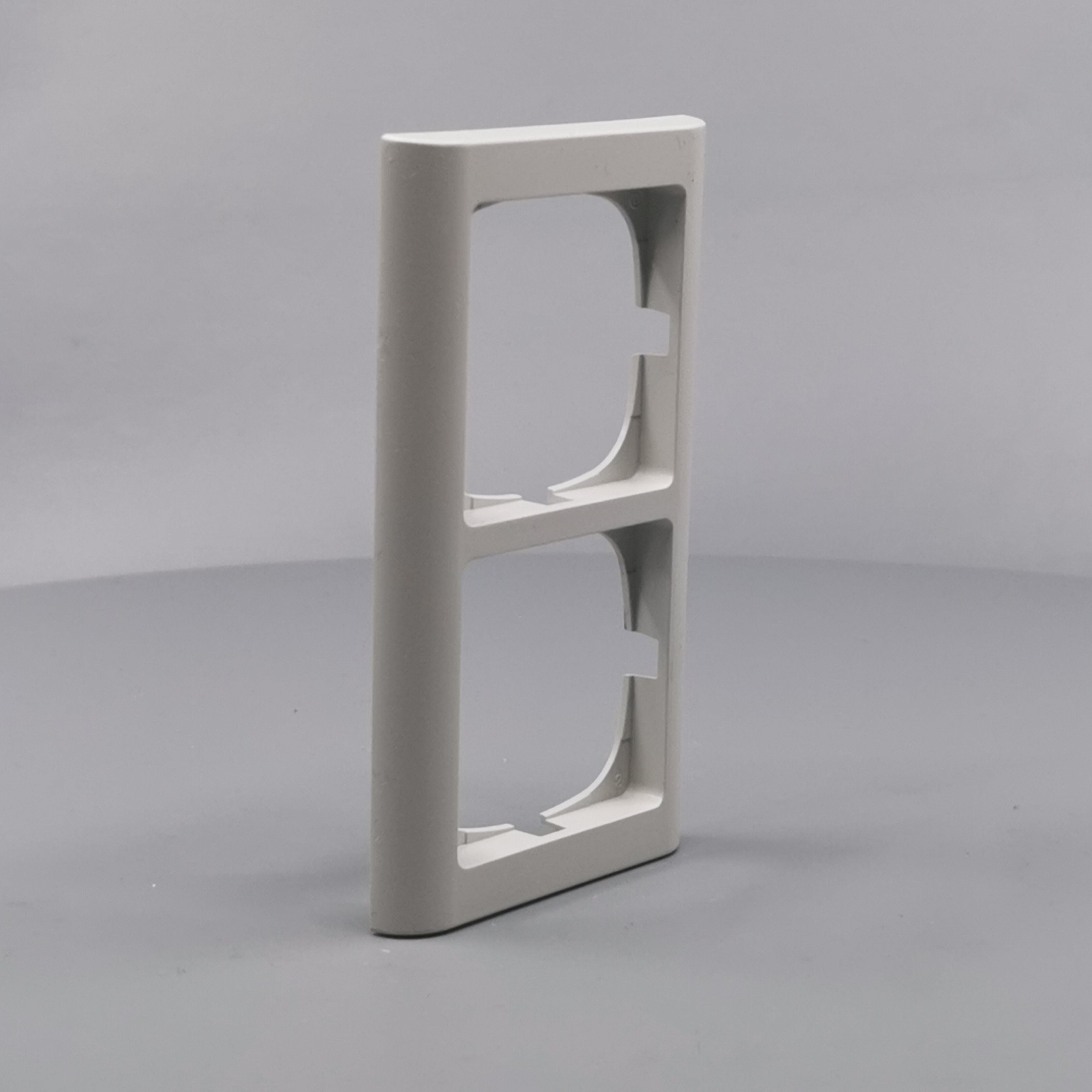 LK Fuga ramme Softline 63 2m lodret - lysegrå