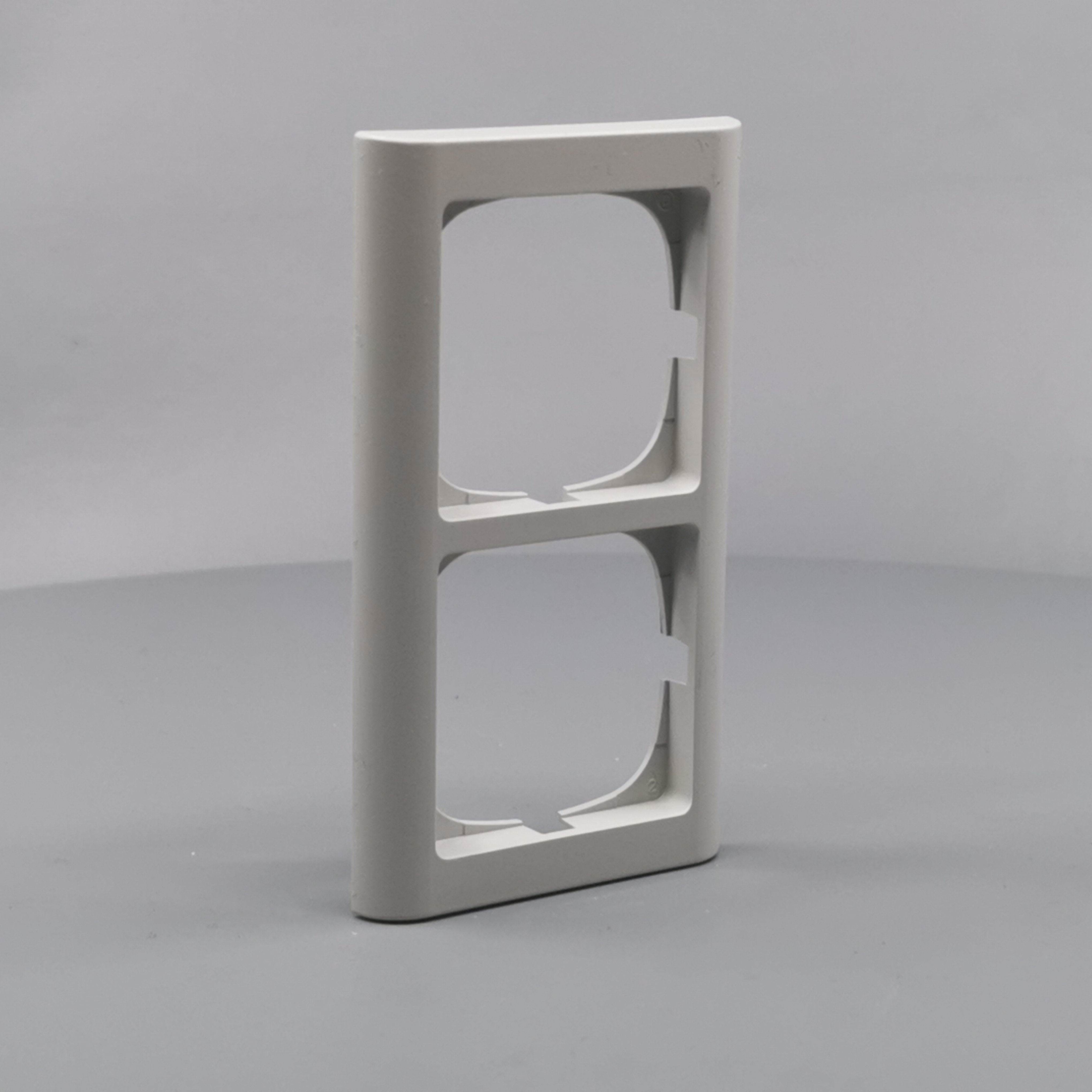 LK Fuga ramme Softline 63 2m lodret - lysegrå