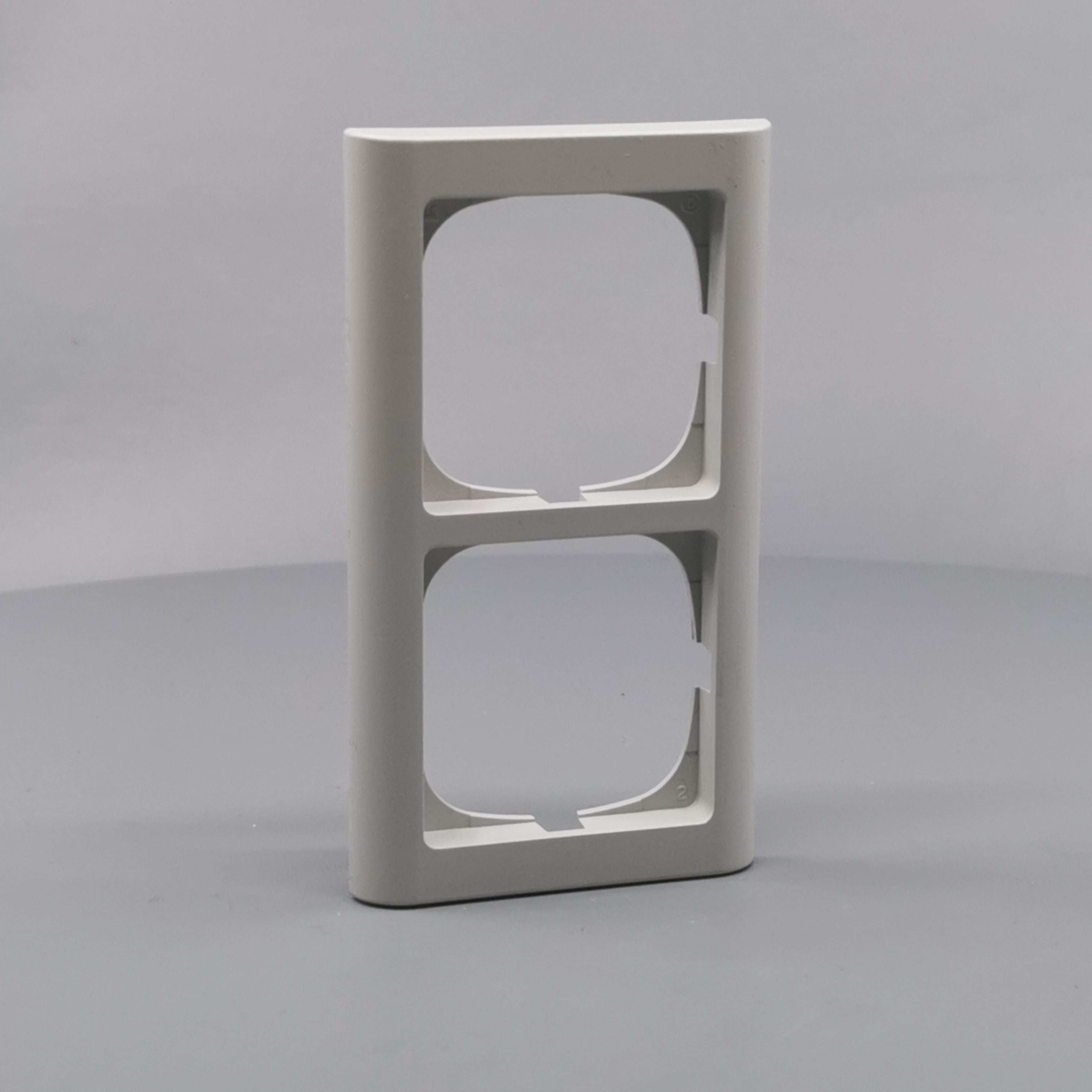 LK Fuga ramme Softline 63 2m lodret - lysegrå