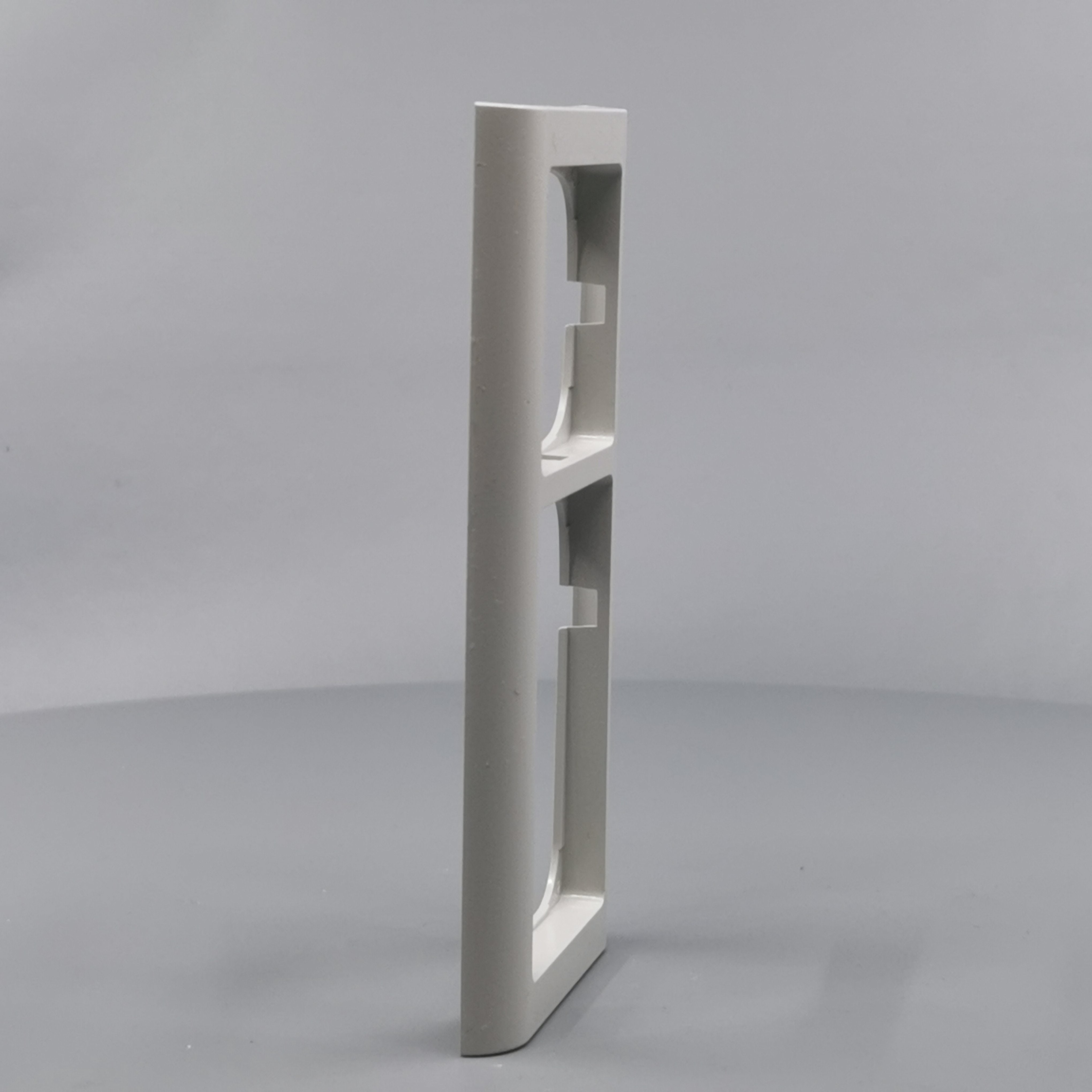 LK Fuga ramme Softline 63 2½m - lysegrå