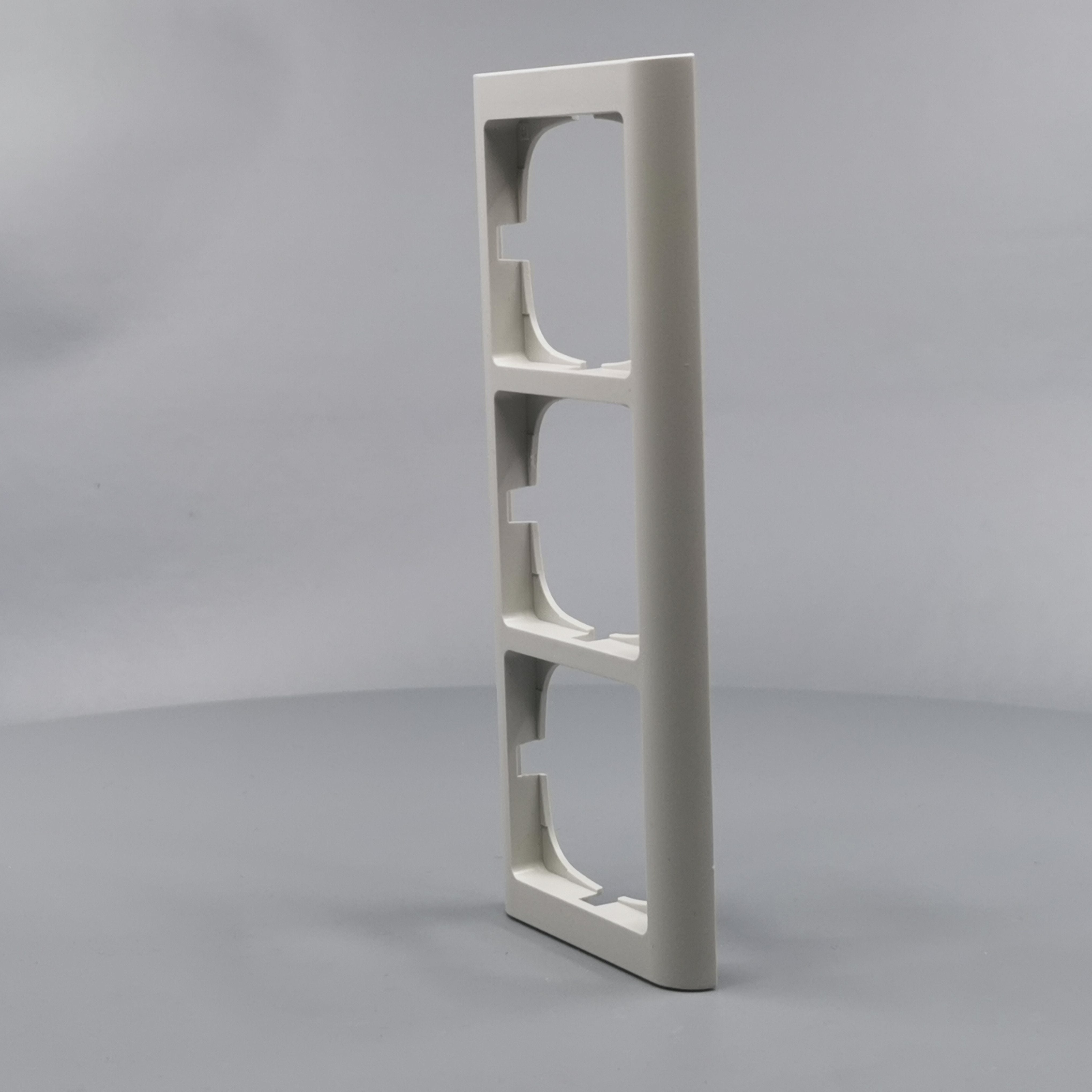 LK Fuga ramme Softline 63 3m - lysegrå