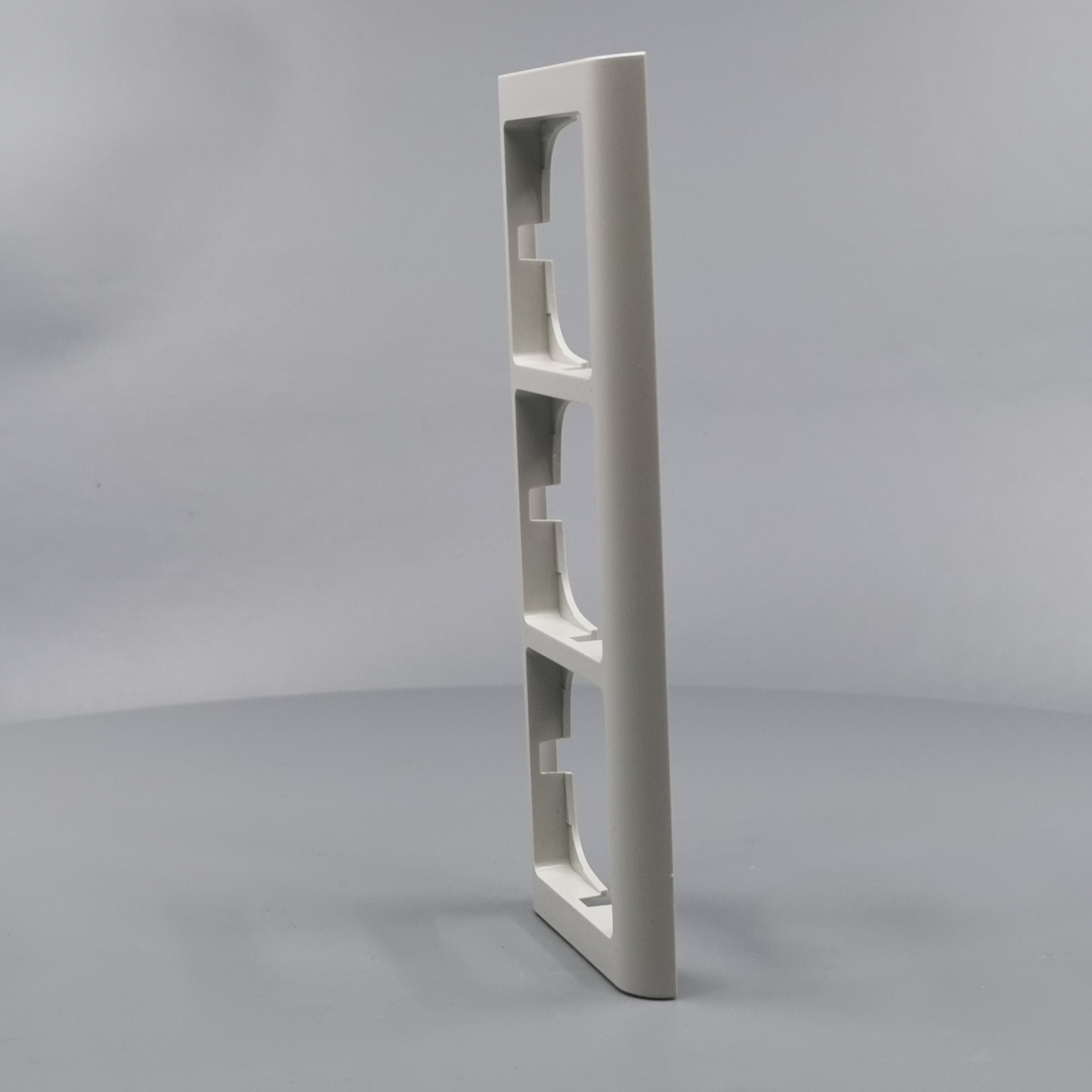 LK Fuga ramme Softline 63 3m - lysegrå