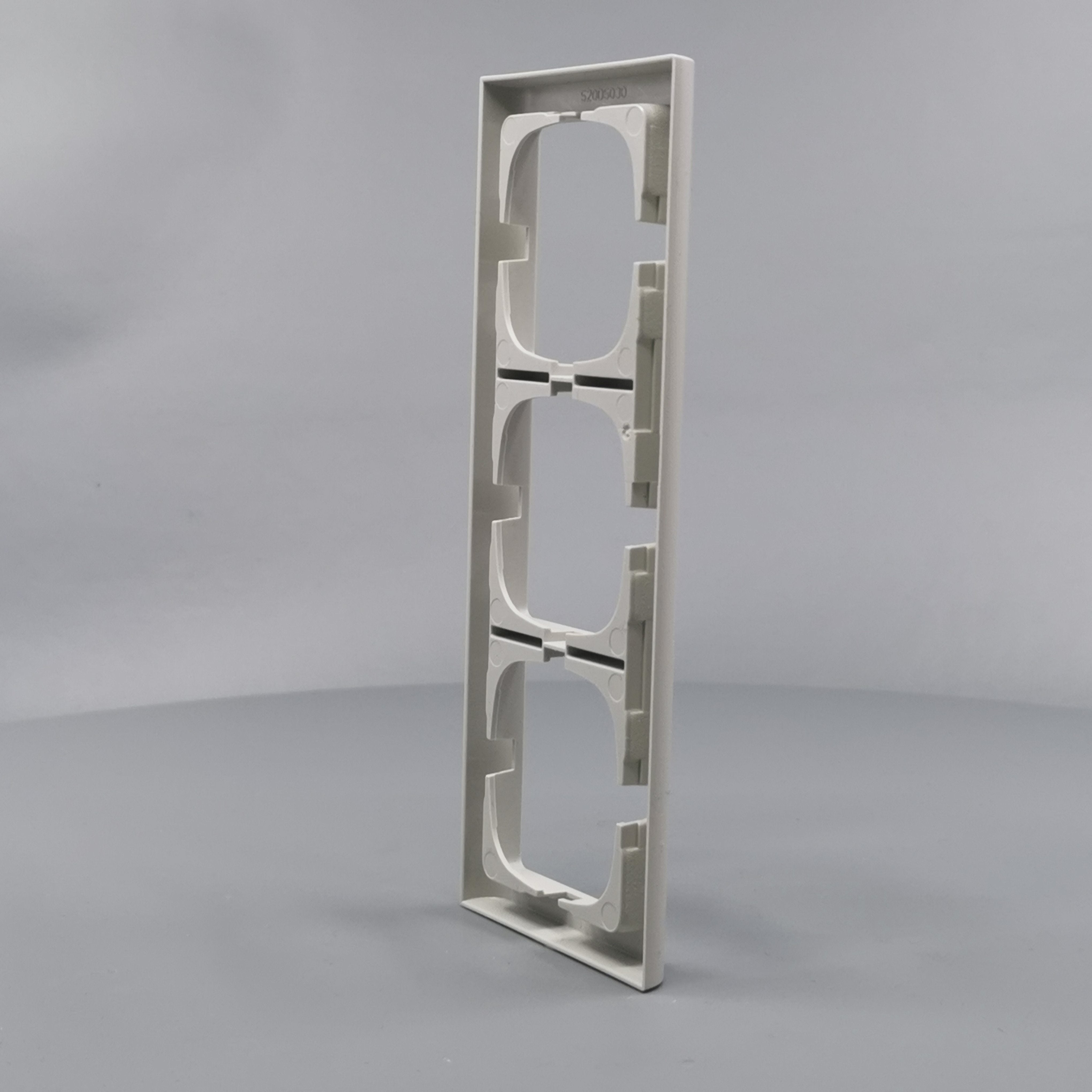 LK Fuga ramme Softline 63 3m - lysegrå