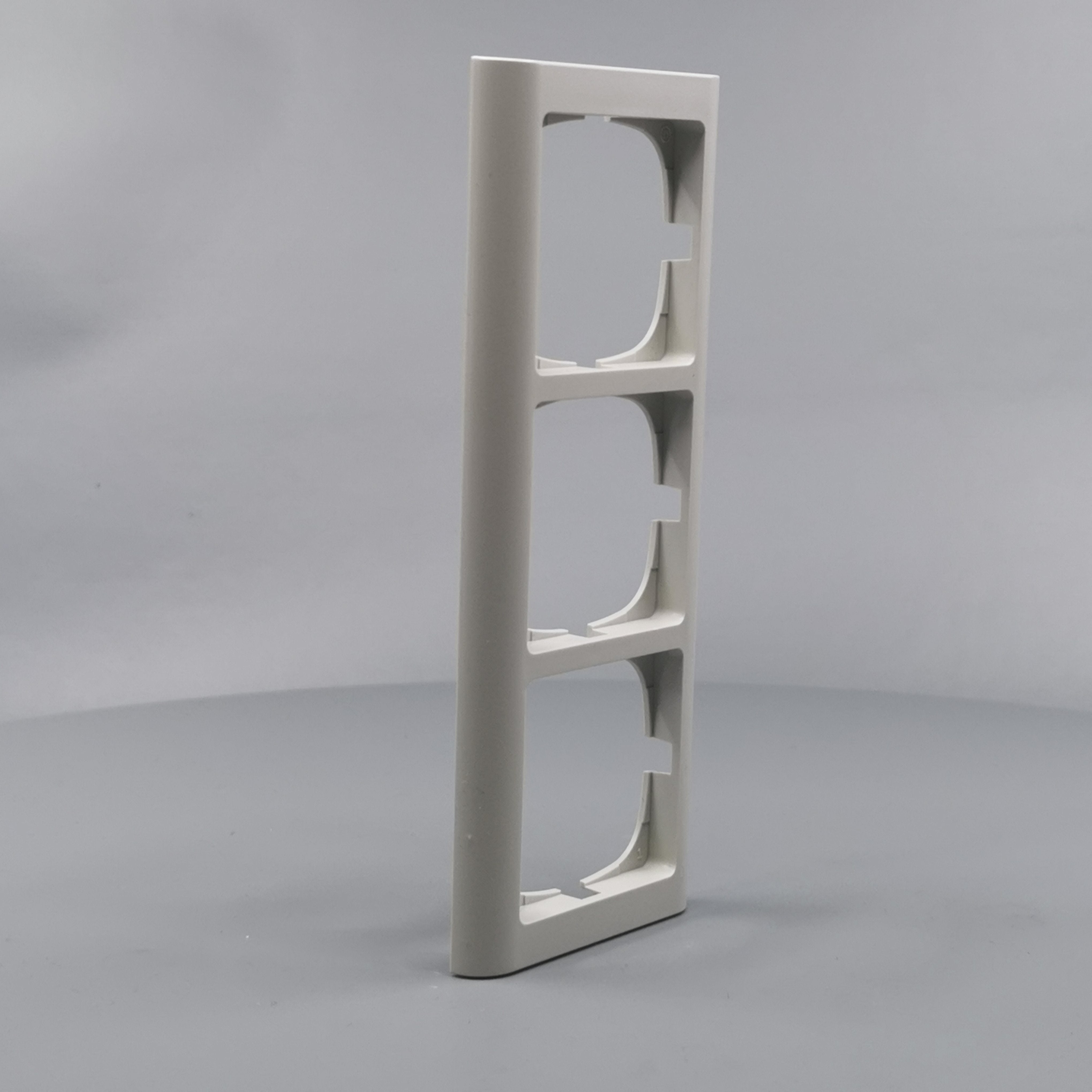 LK Fuga ramme Softline 63 3m - lysegrå