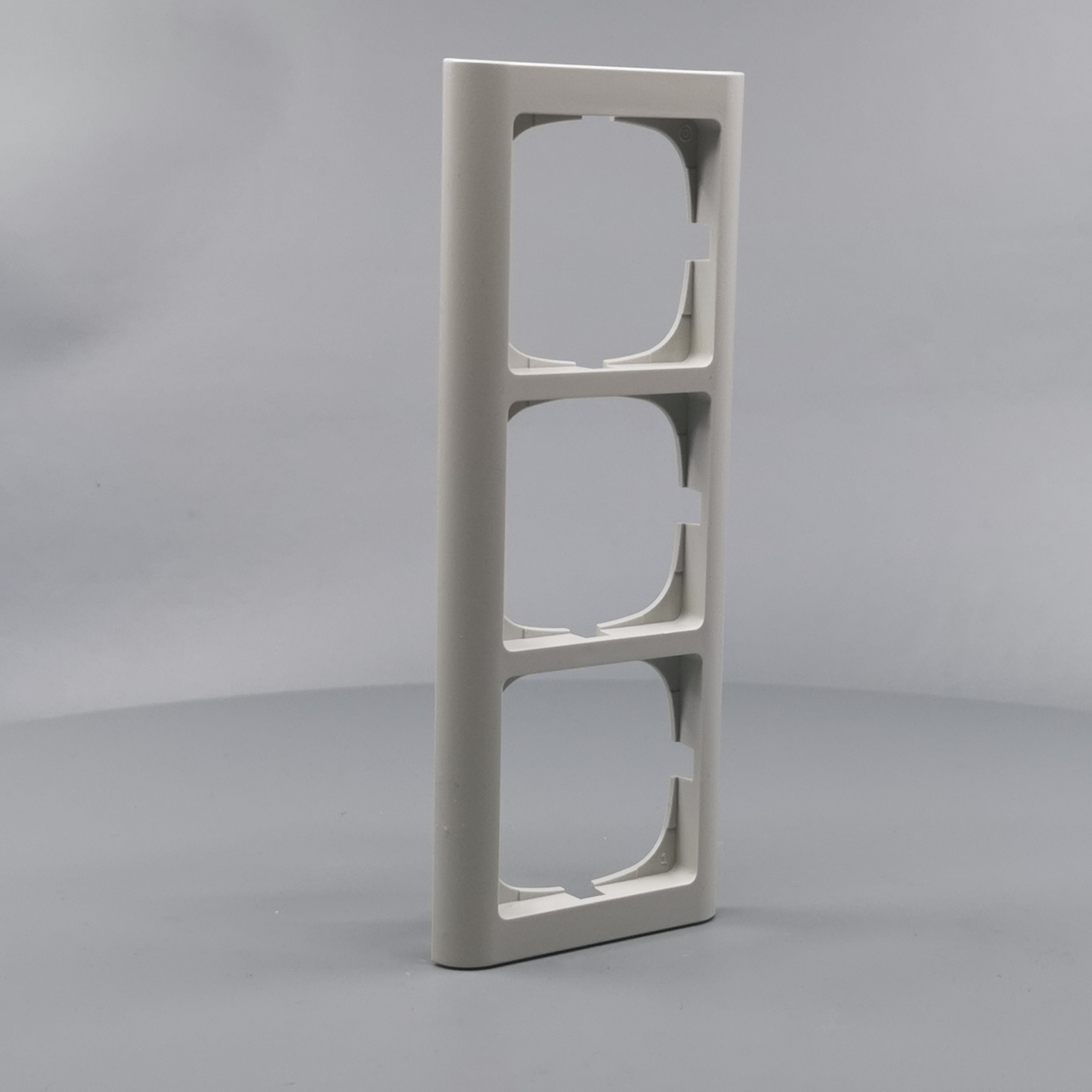 LK Fuga ramme Softline 63 3m - lysegrå