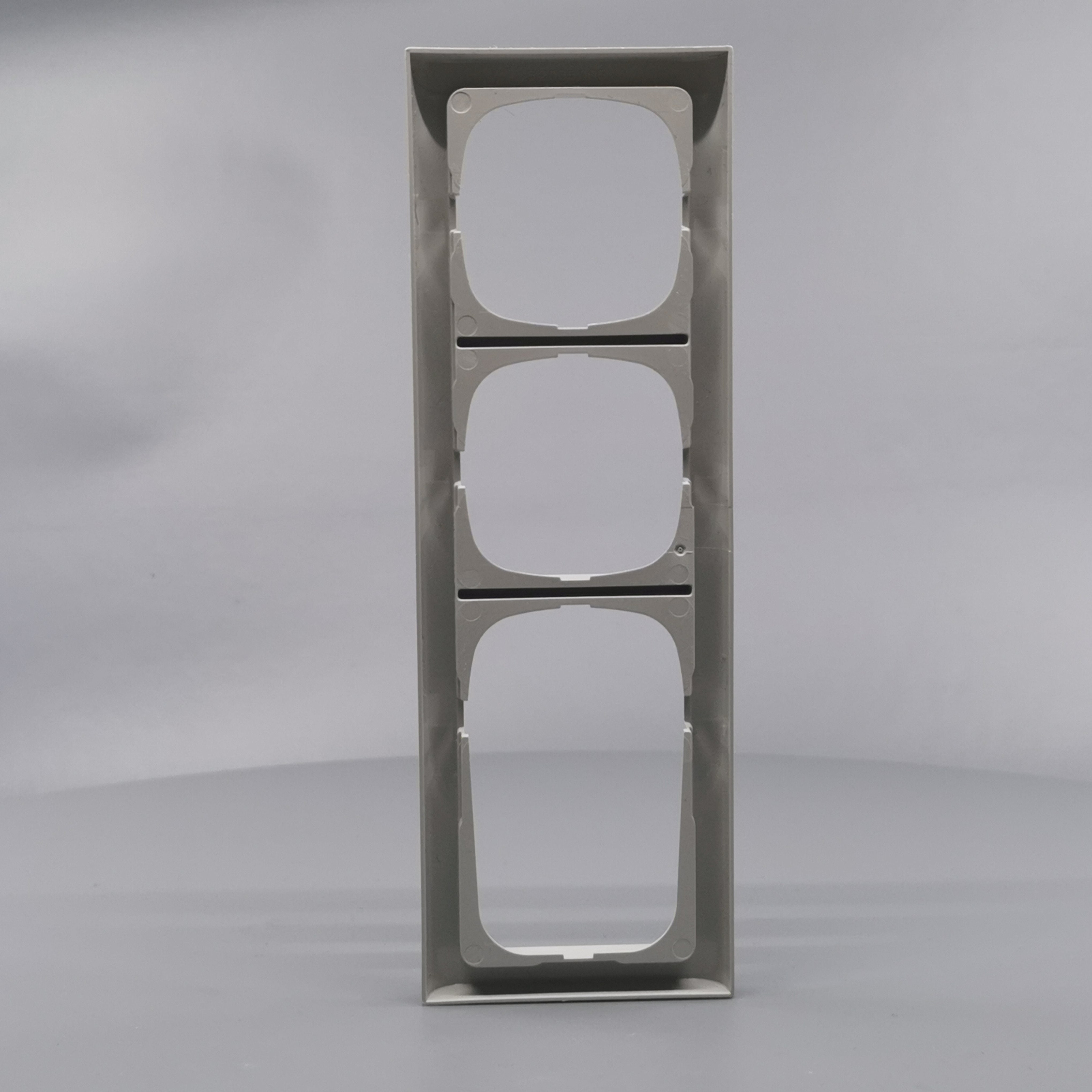 LK Fuga ramme Softline 63 3½m - lysegrå