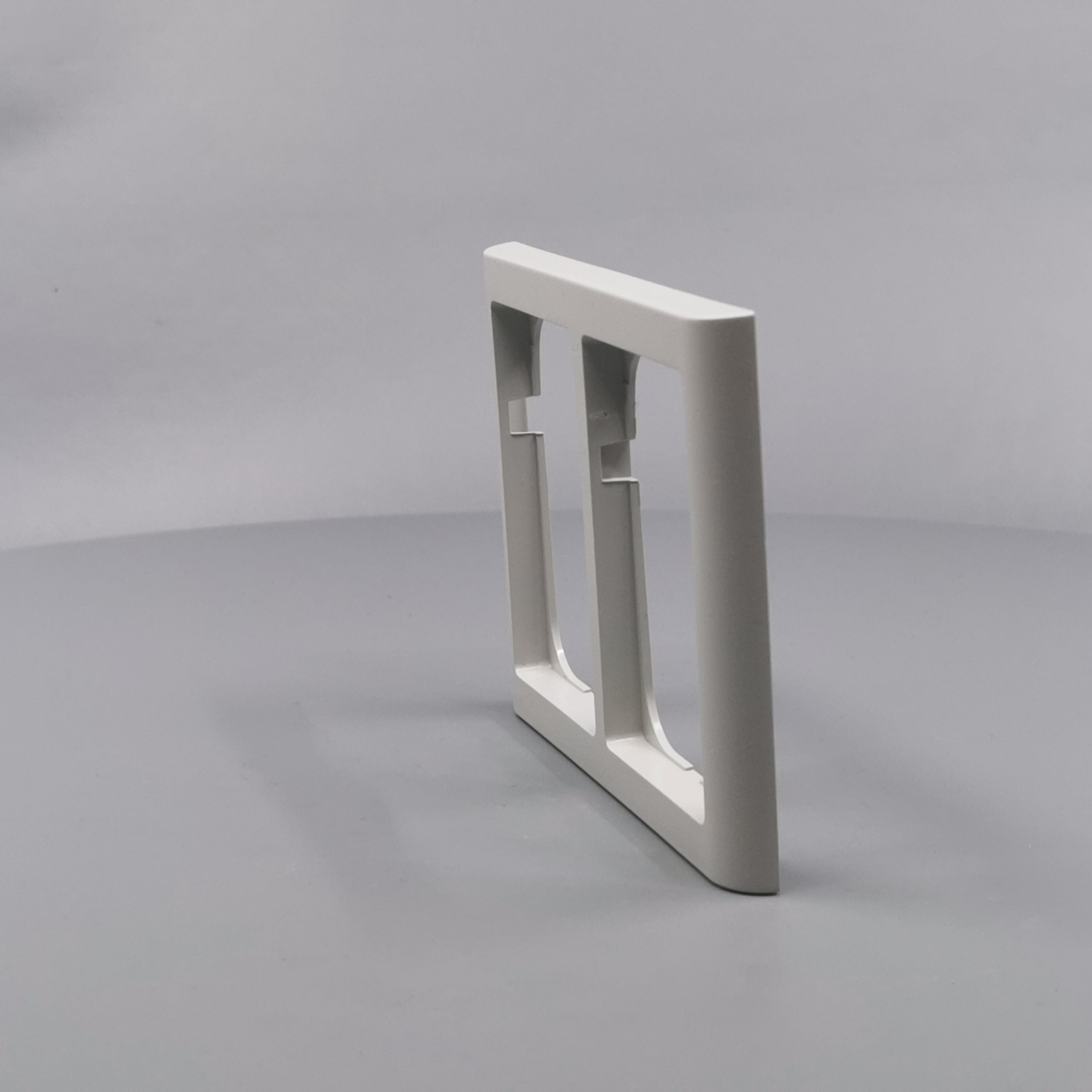 LK Fuga ramme Softline 63 2x1½m - lysegrå