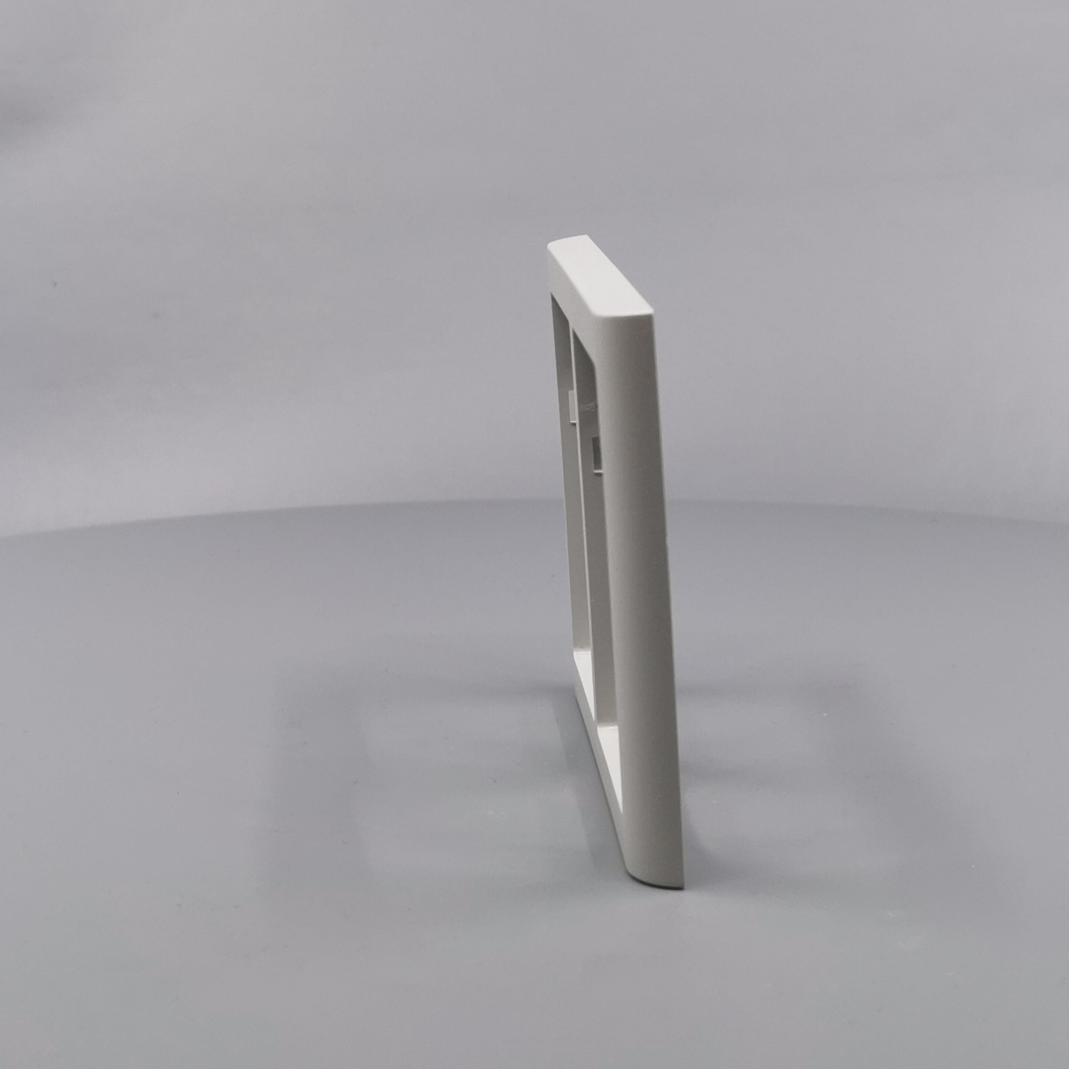 LK Fuga ramme Softline 63 2x1½m - lysegrå