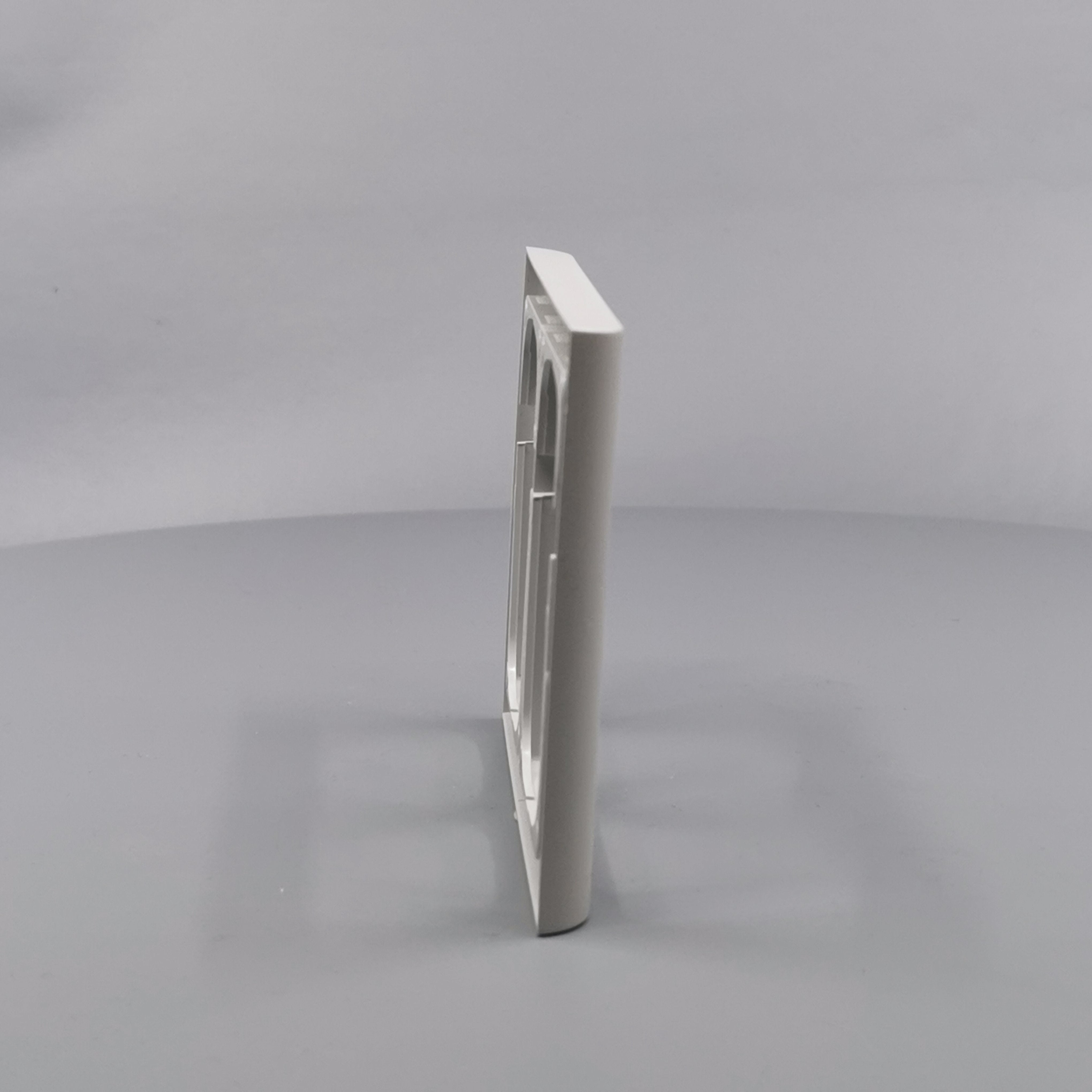 LK Fuga ramme Softline 63 2x1½m - lysegrå