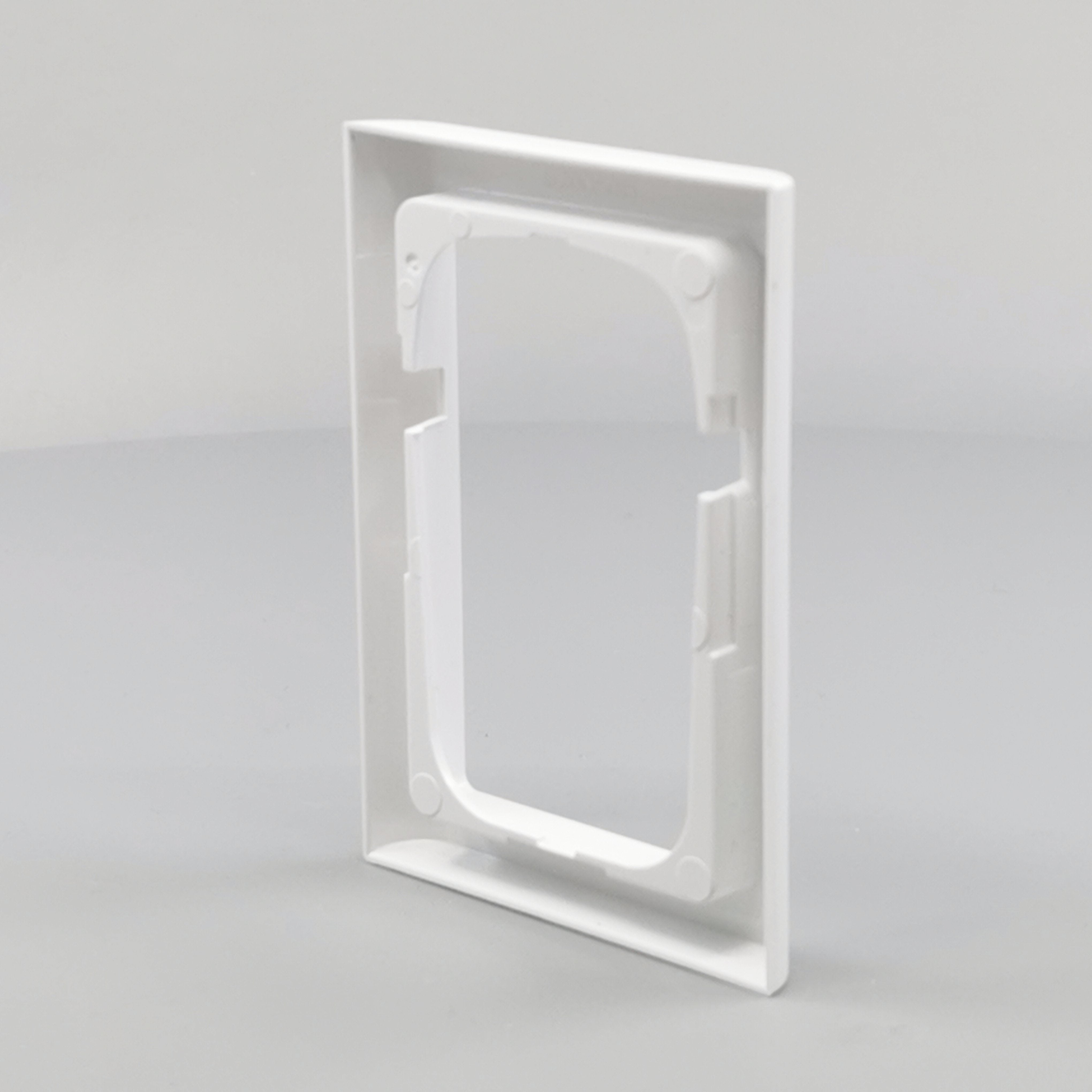 LK Fuga ramme Softline 63 1½m - hvid