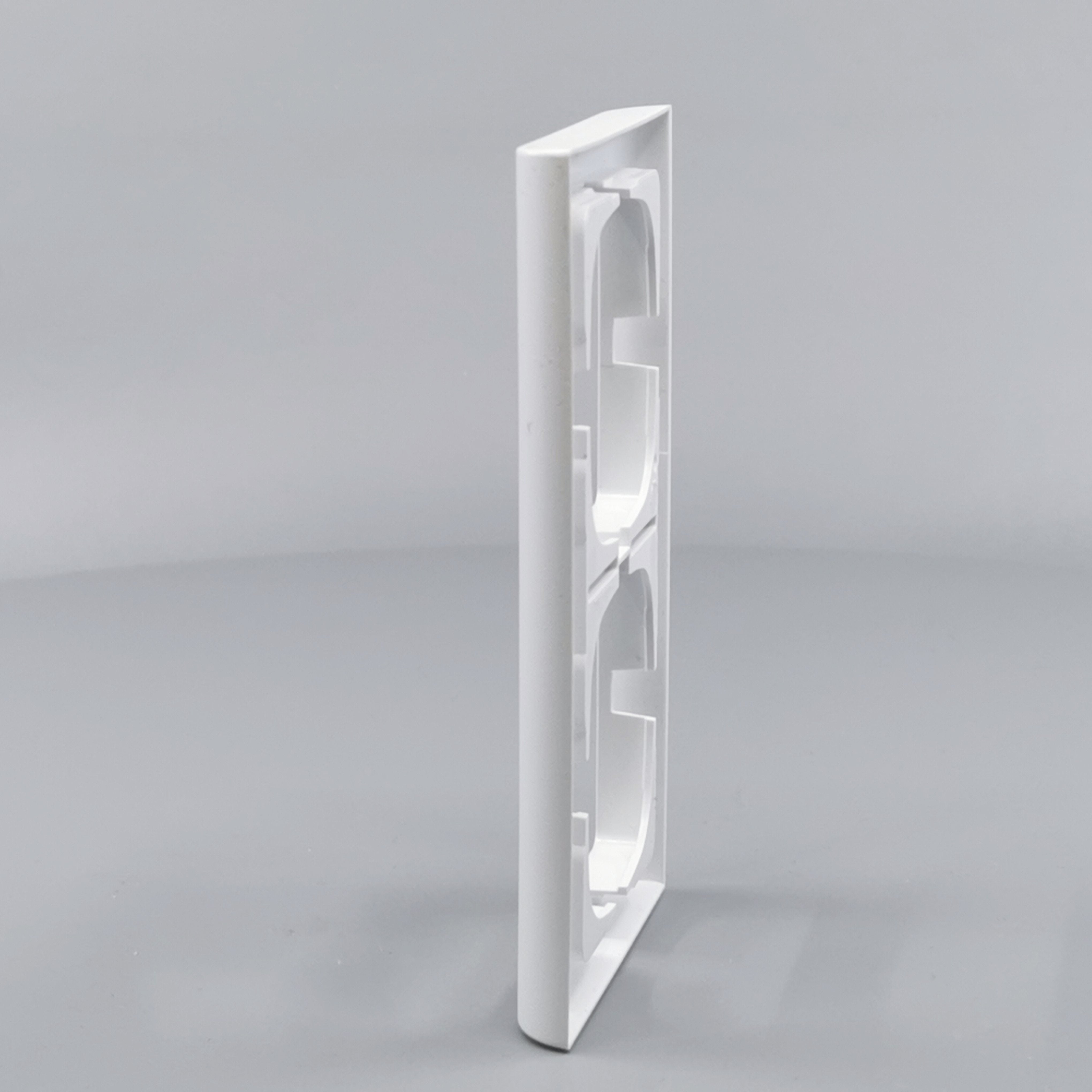 LK Fuga ramme Softline 63 2m lodret - hvid