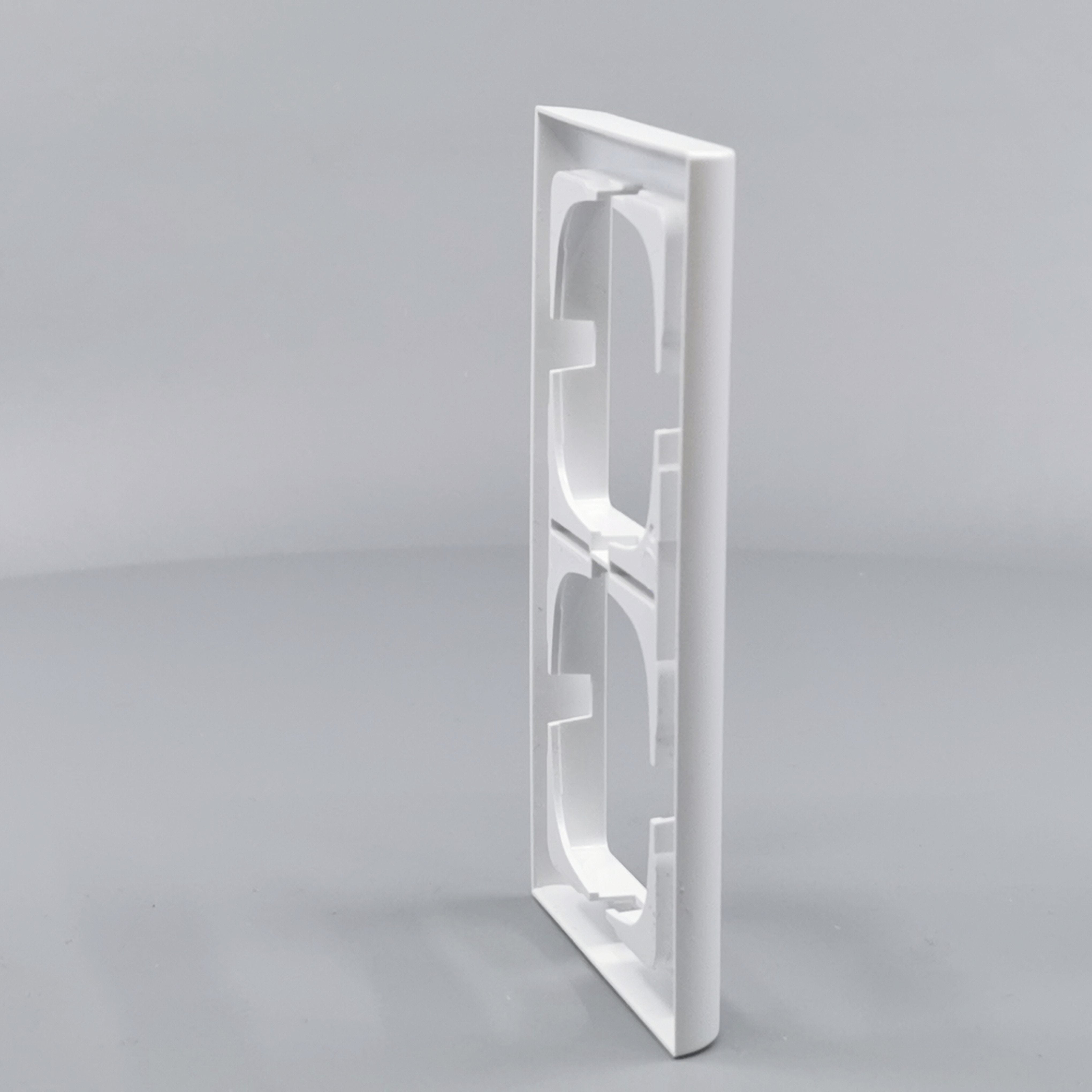 LK Fuga ramme Softline 63 2m lodret - hvid