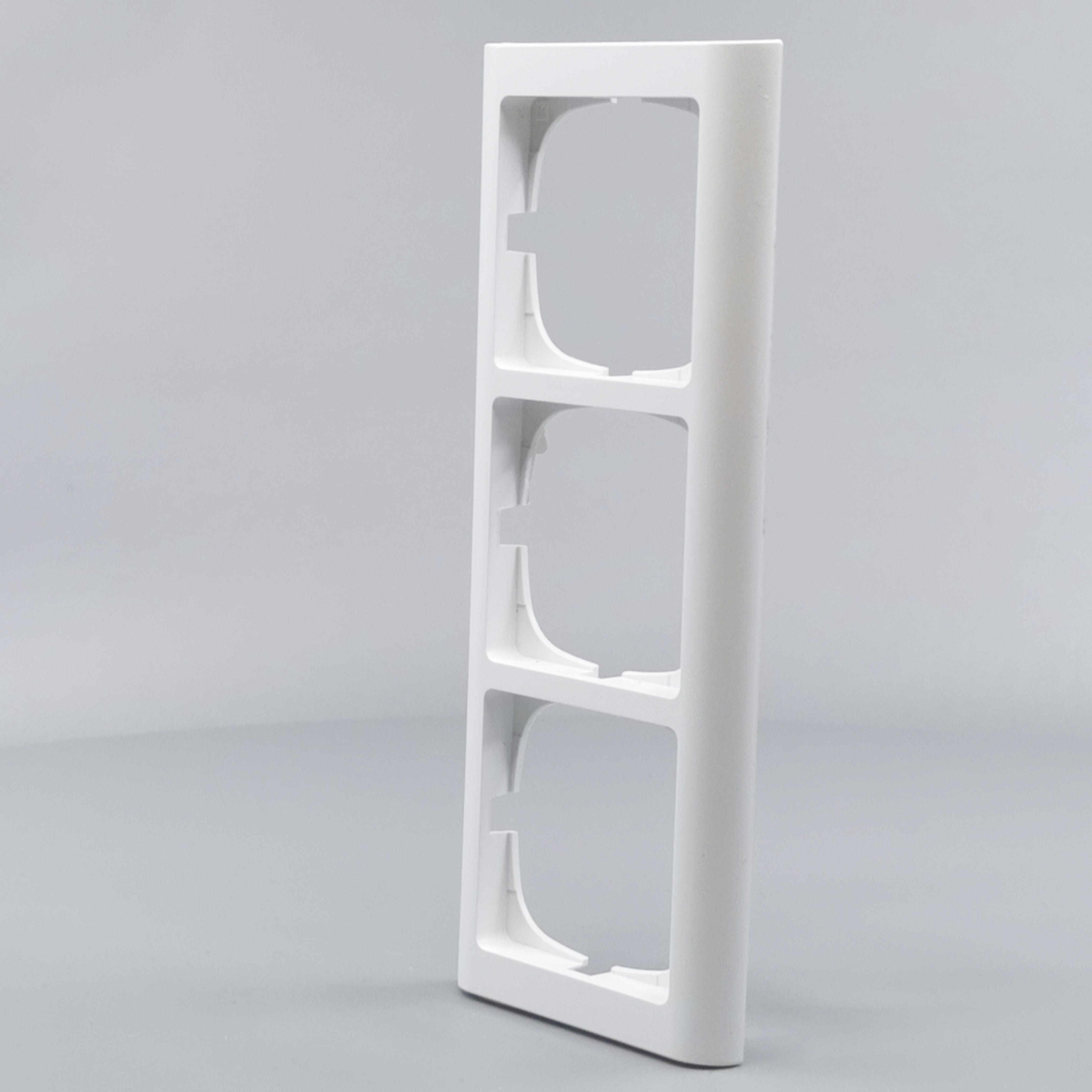 LK Fuga ramme Softline 63 3m - hvid