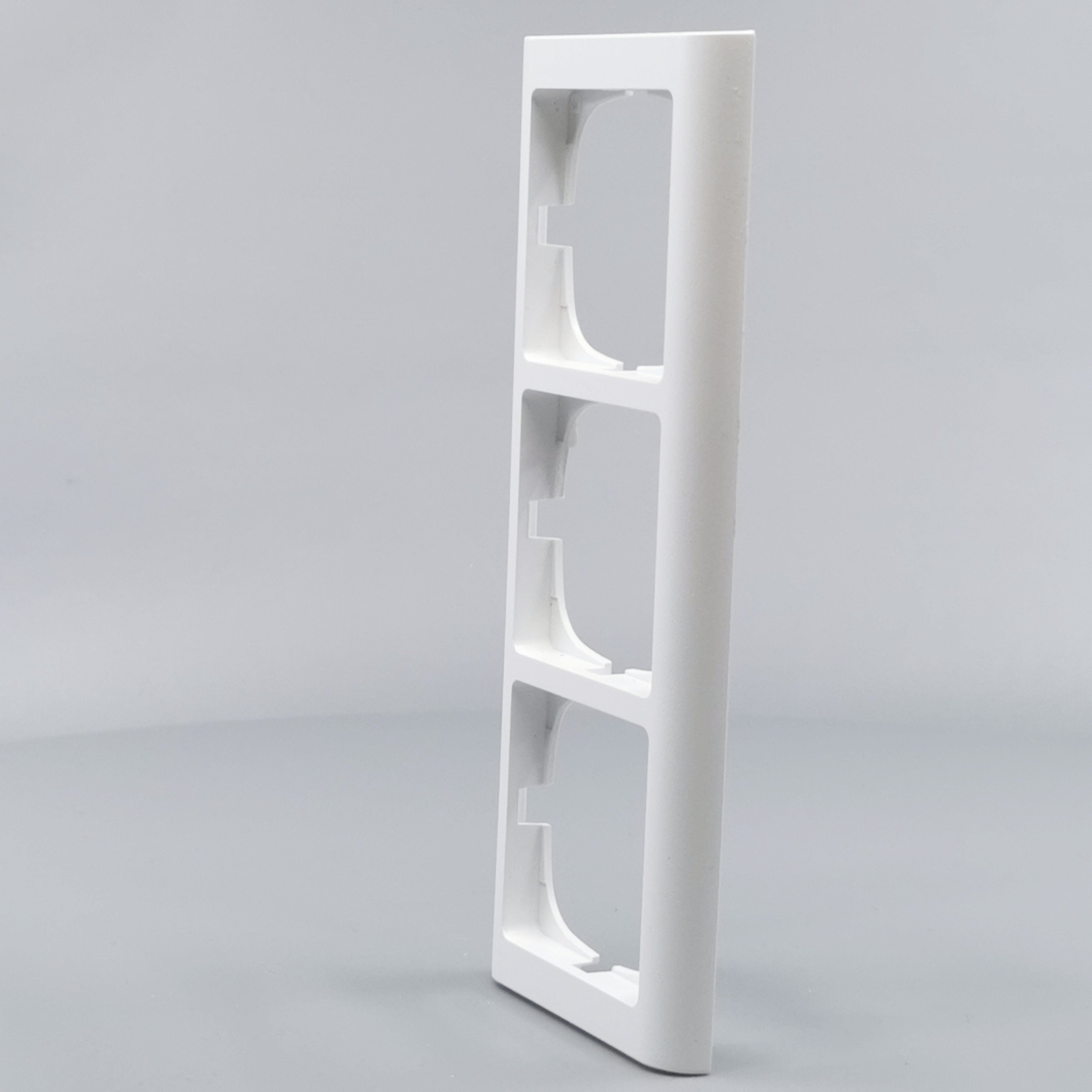 LK Fuga ramme Softline 63 3m - hvid